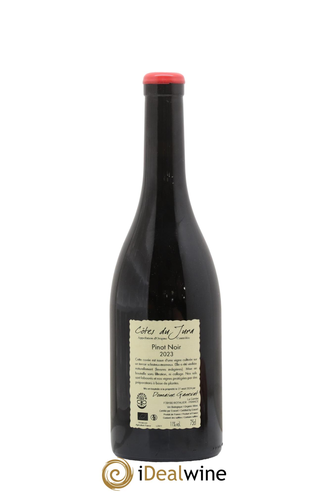 Côtes du Jura Pinot Noir En Billat Jean-François Ganevat (Domaine) 2023 - Lot de 1 bouteille - 1