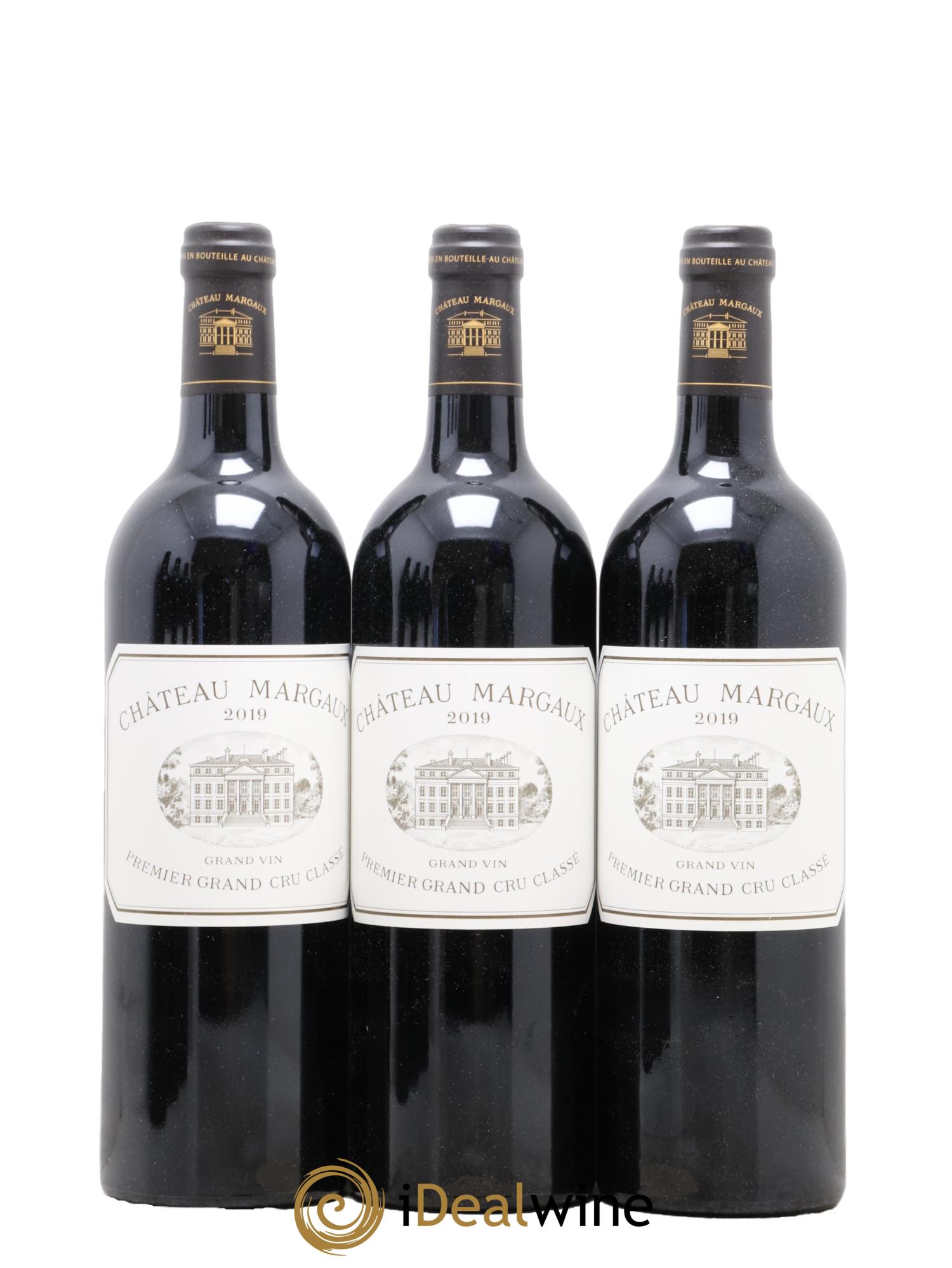 Château Margaux 1er Grand Cru Classé 2019 - Lot de 6 bouteilles - 1