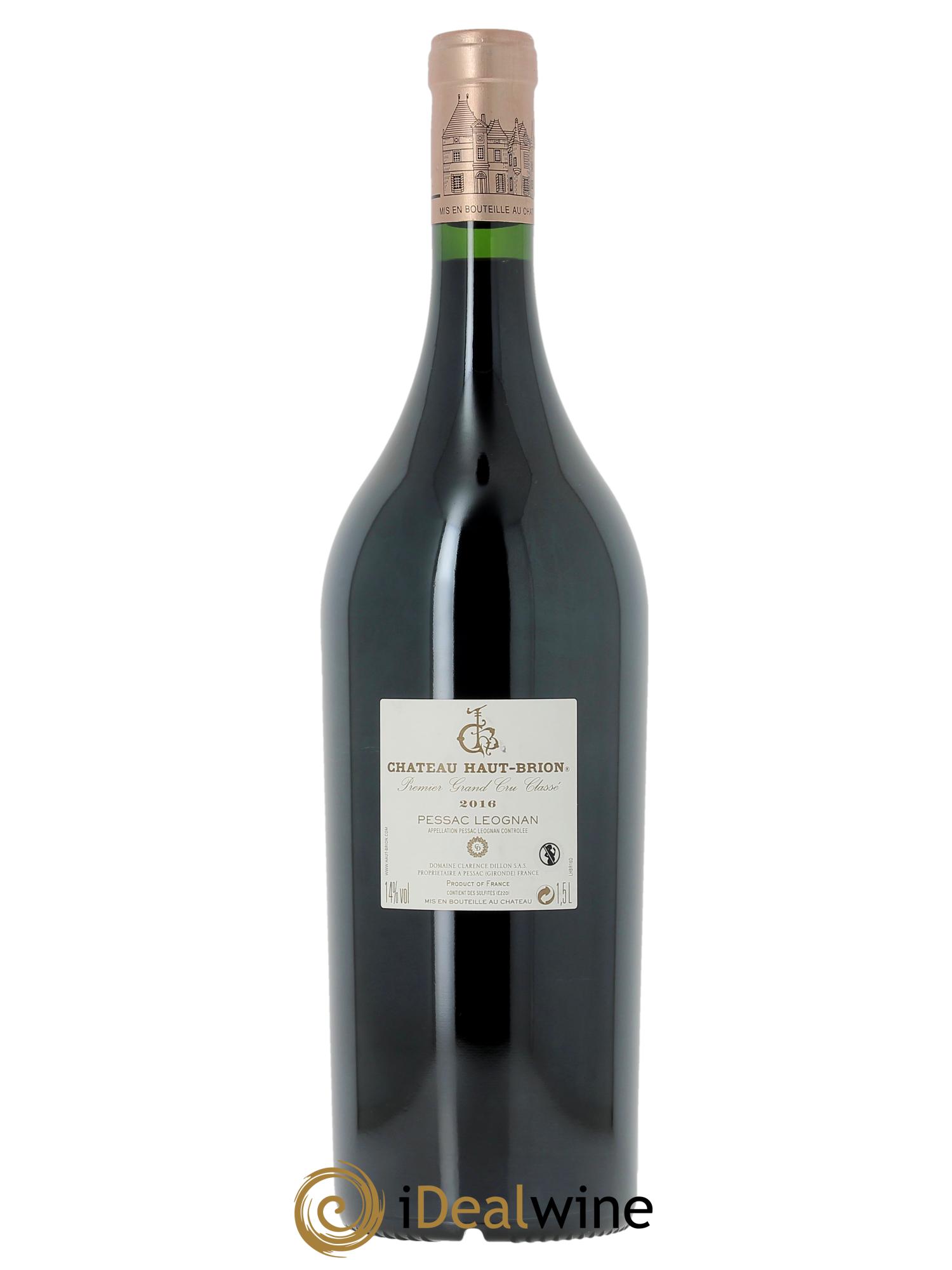 Château Haut Brion 1er Grand Cru Classé  2016 - Lot de 1 magnum - 1