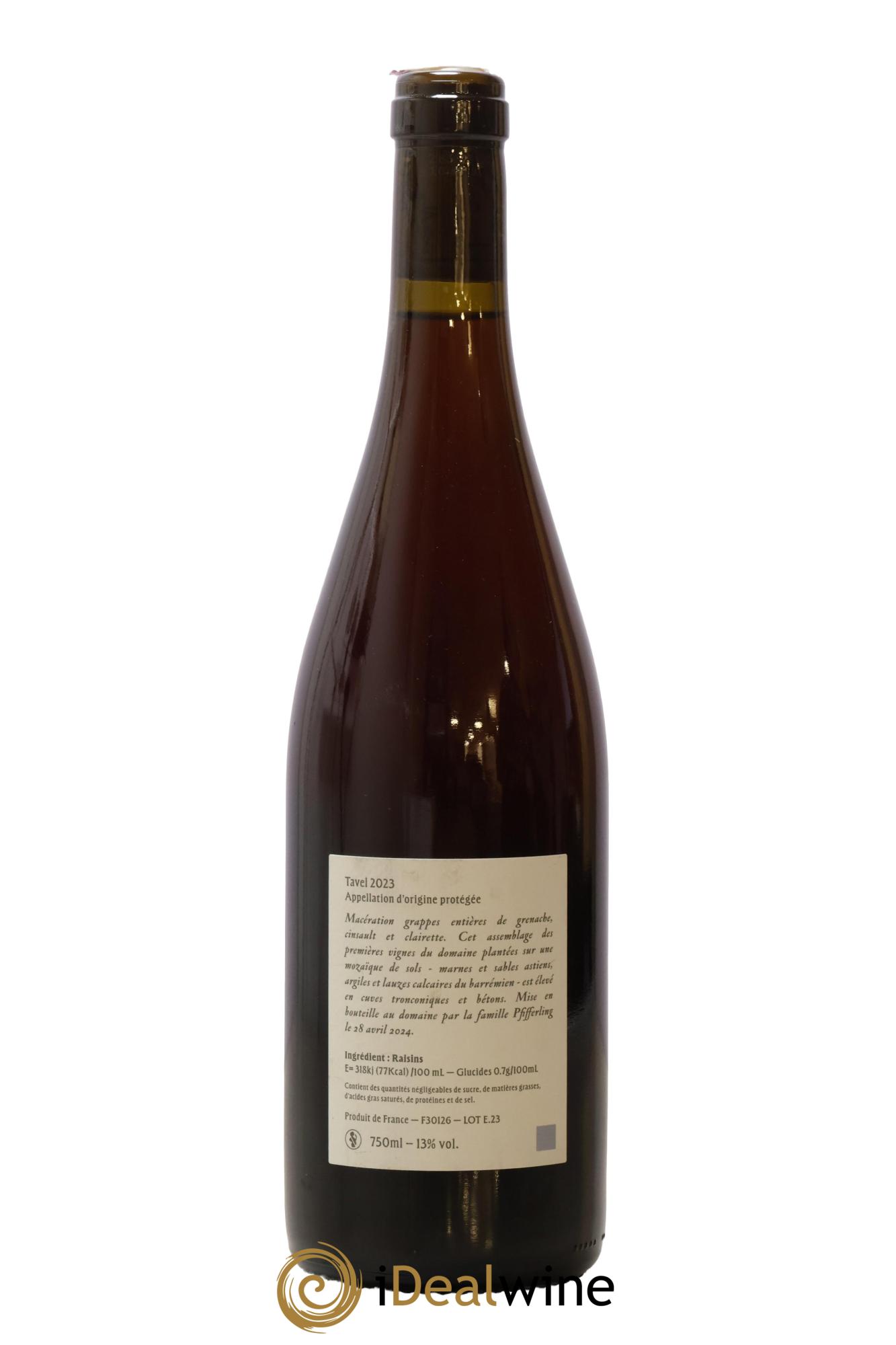 Tavel L'Anglore 2023 - Lot de 1 bouteille - 1