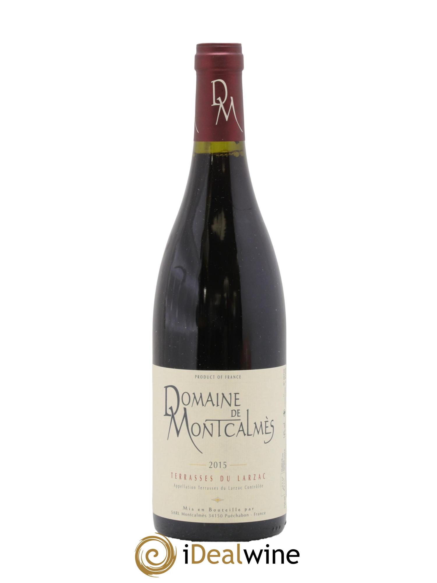 Terrasses du Larzac Domaine de Montcalmès Frédéric Pourtalié 2015 - Lot de 1 bouteille - 0