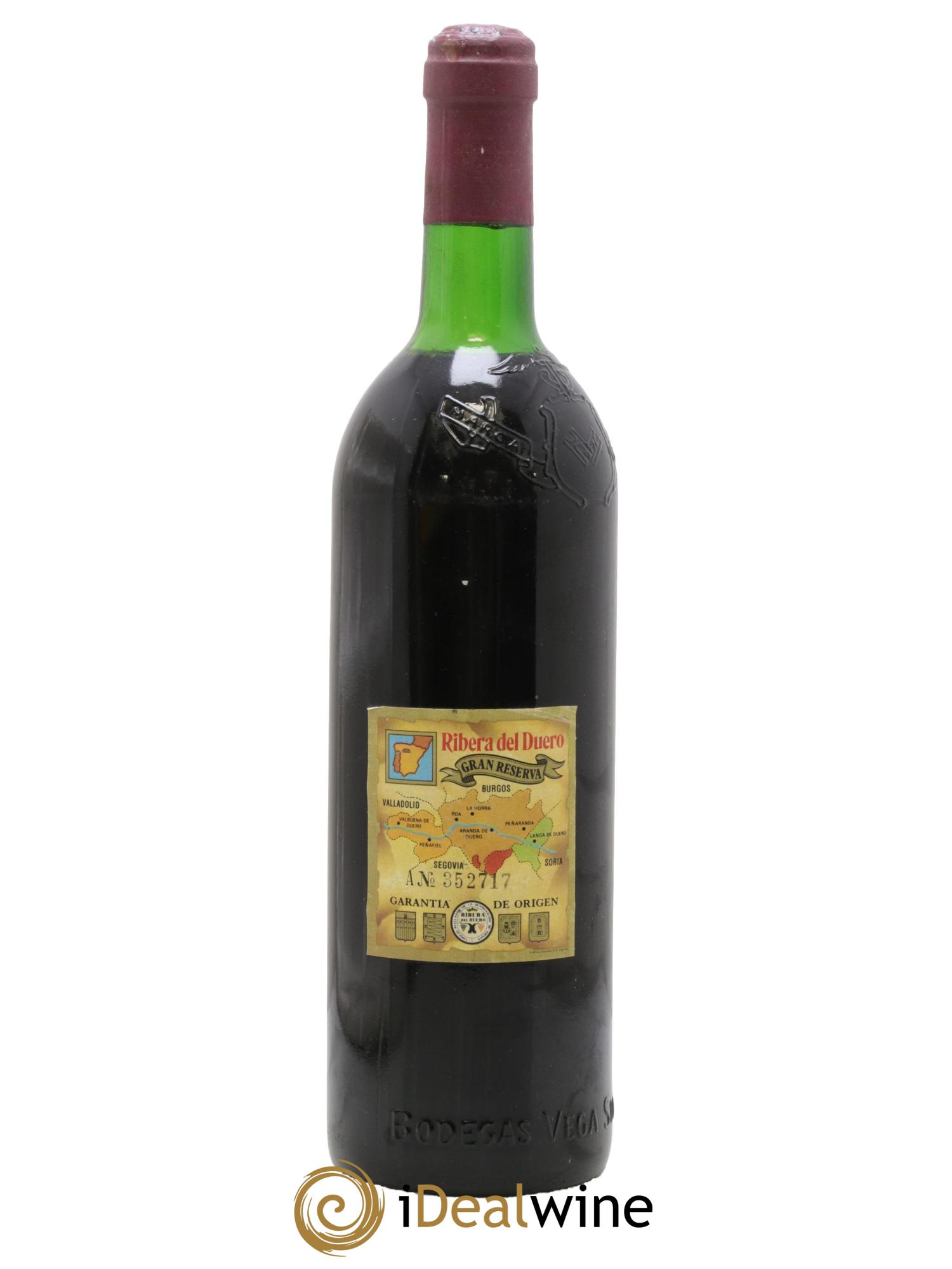 Ribera Del Duero DO Vega Sicilia Unico Famille Alvarez 1976 - Lot de 1 bouteille - 1