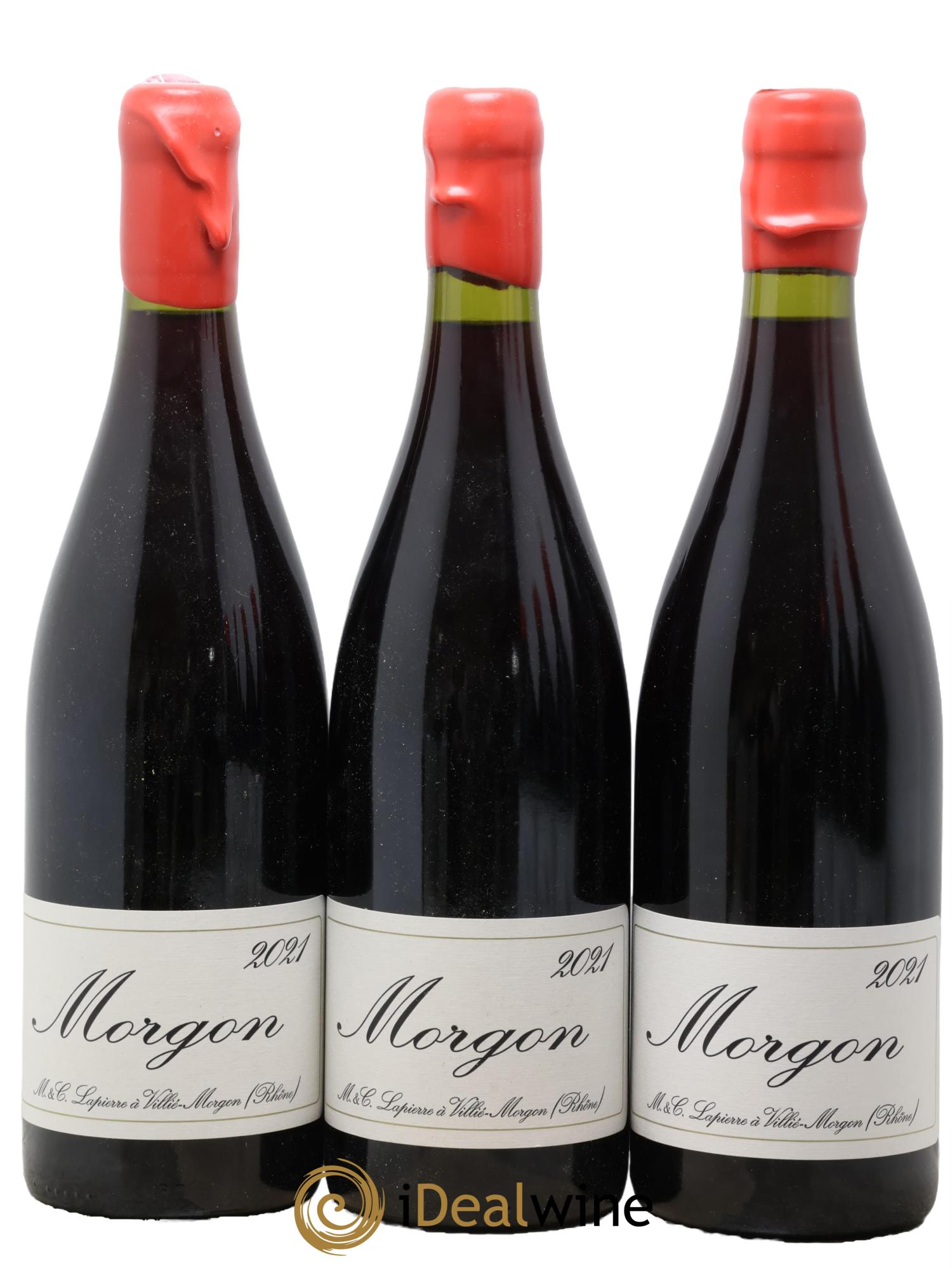 Morgon Marcel Lapierre (Domaine) 2021 - Lotto di 3 bottiglie - 0