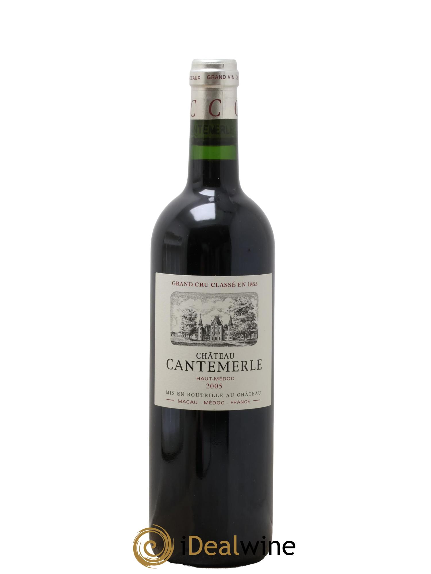 Château Cantemerle 5ème Grand Cru Classé 2005 - Lot of 1 bottle - 0