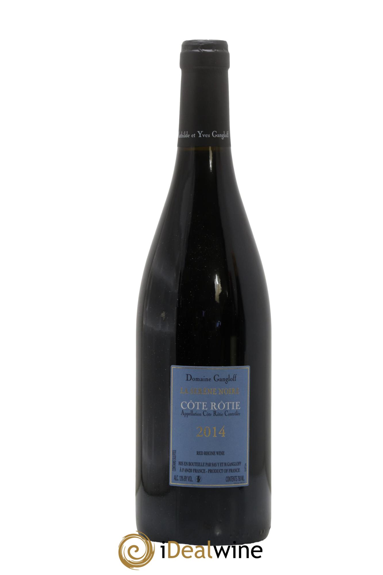 Côte-Rôtie La Sereine Noire Gangloff (Domaine)  2014 - Lotto di 1 bottiglia - 1