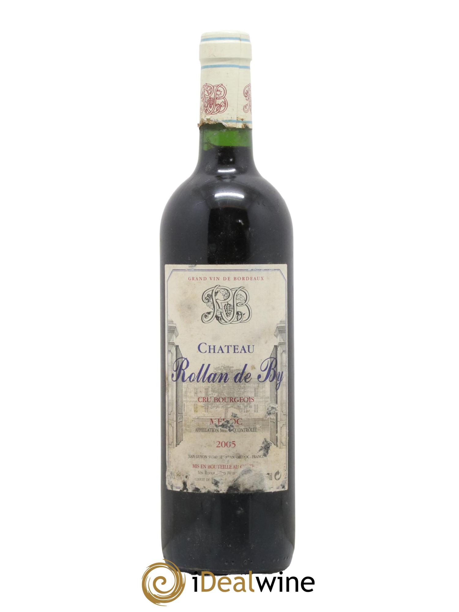 Château Rollan de By Cru Bourgeois 2005 - Lot de 1 bouteille - 0