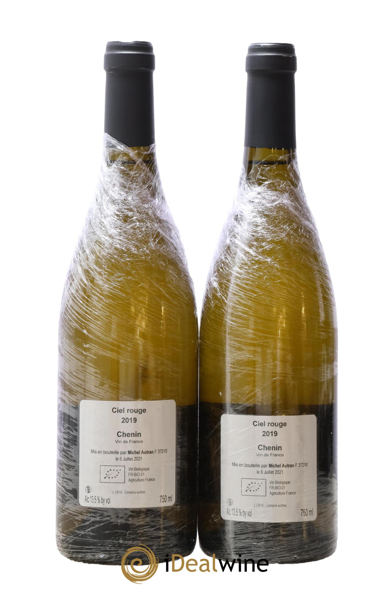 Vin de France Ciel Rouge Michel Autran 2019 - Lot de 2 bouteilles - 1