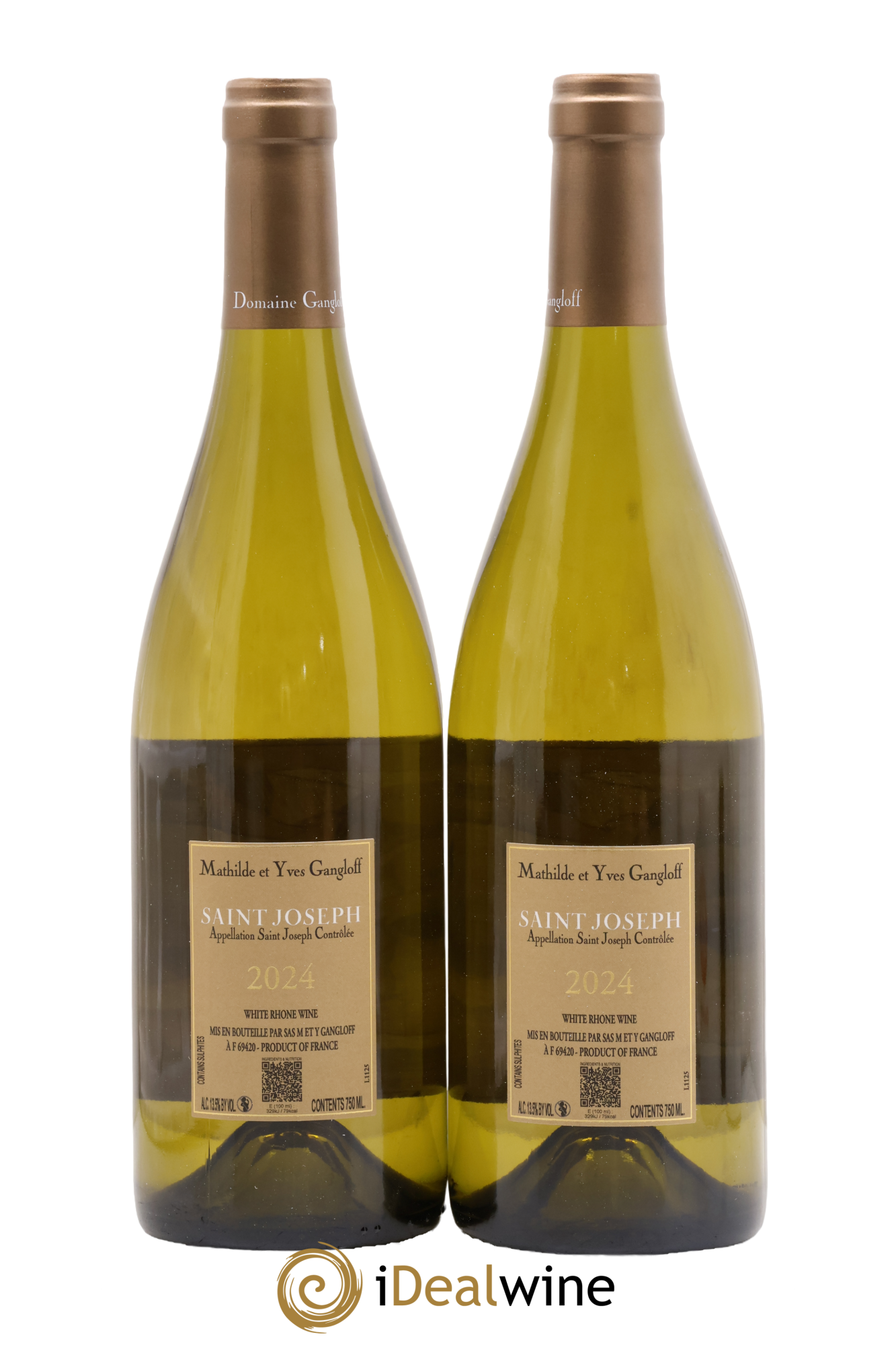 Saint-Joseph Gangloff (Domaine) 2024 - Posten von 2 Flaschen - 1