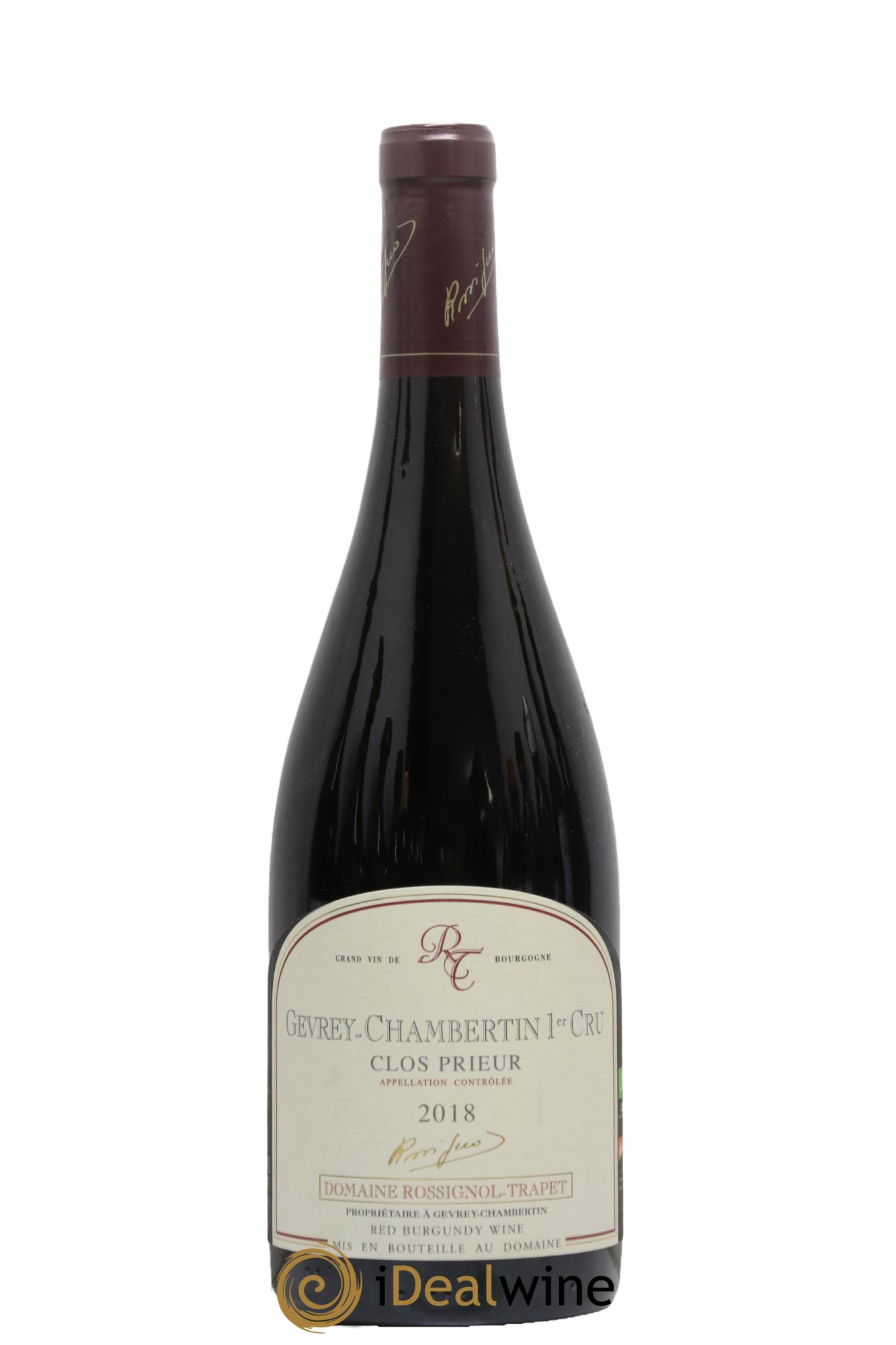 Gevrey-Chambertin 1er Cru Clos Prieur Rossignol-Trapet (Domaine) 2018 - Lotto di 1 bottiglia - 0