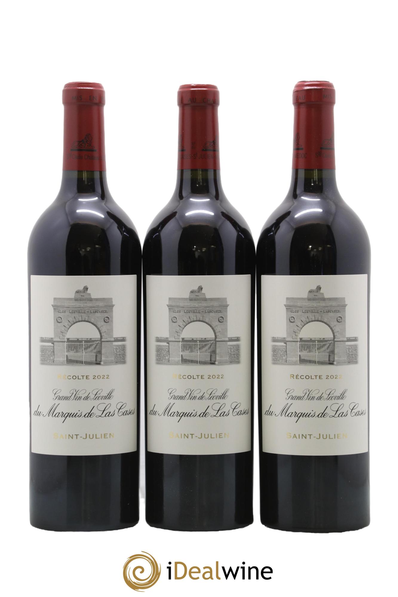 Château Léoville Las Cases 2ème Grand Cru Classé 2022 - Lot de 6 bouteilles - 3