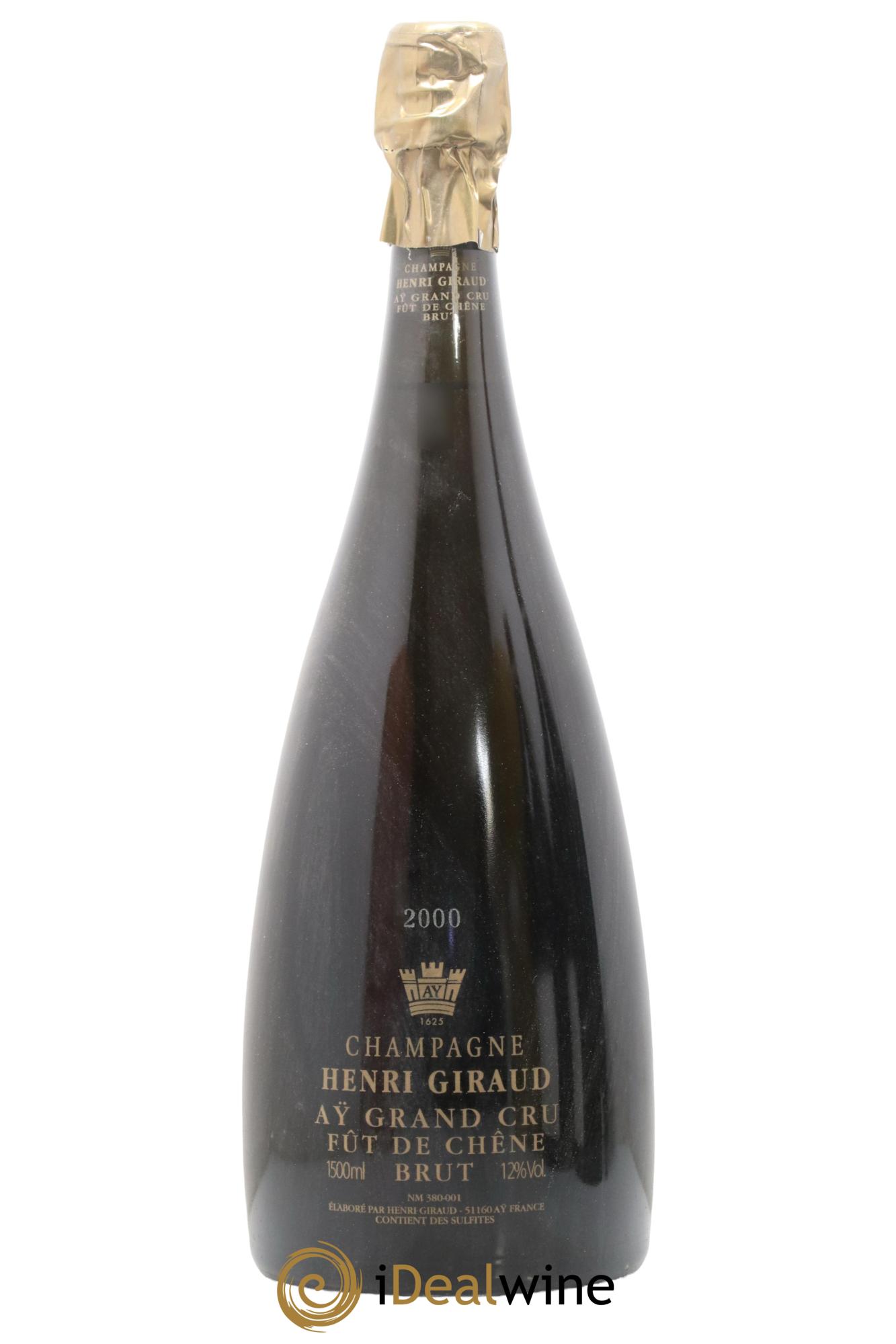 Aÿ Grand Cru Brut Fût de Chêne Henri Giraud 2000 - Lotto di 1 magnum - 1