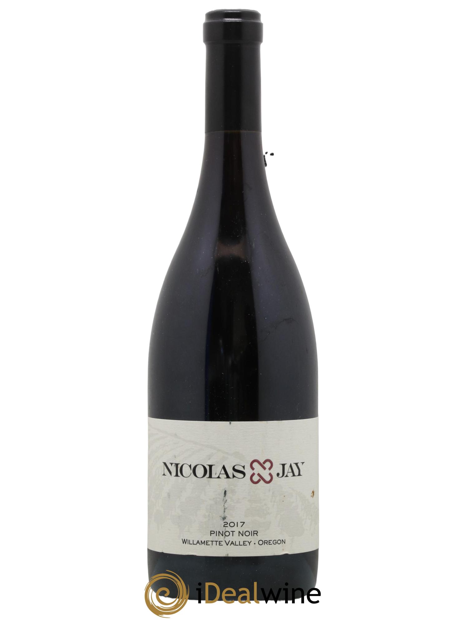 Willamette Valley Own-Rooted Pinot Noir Nicolas Jay 2017 - Lot de 1 bouteille - 0