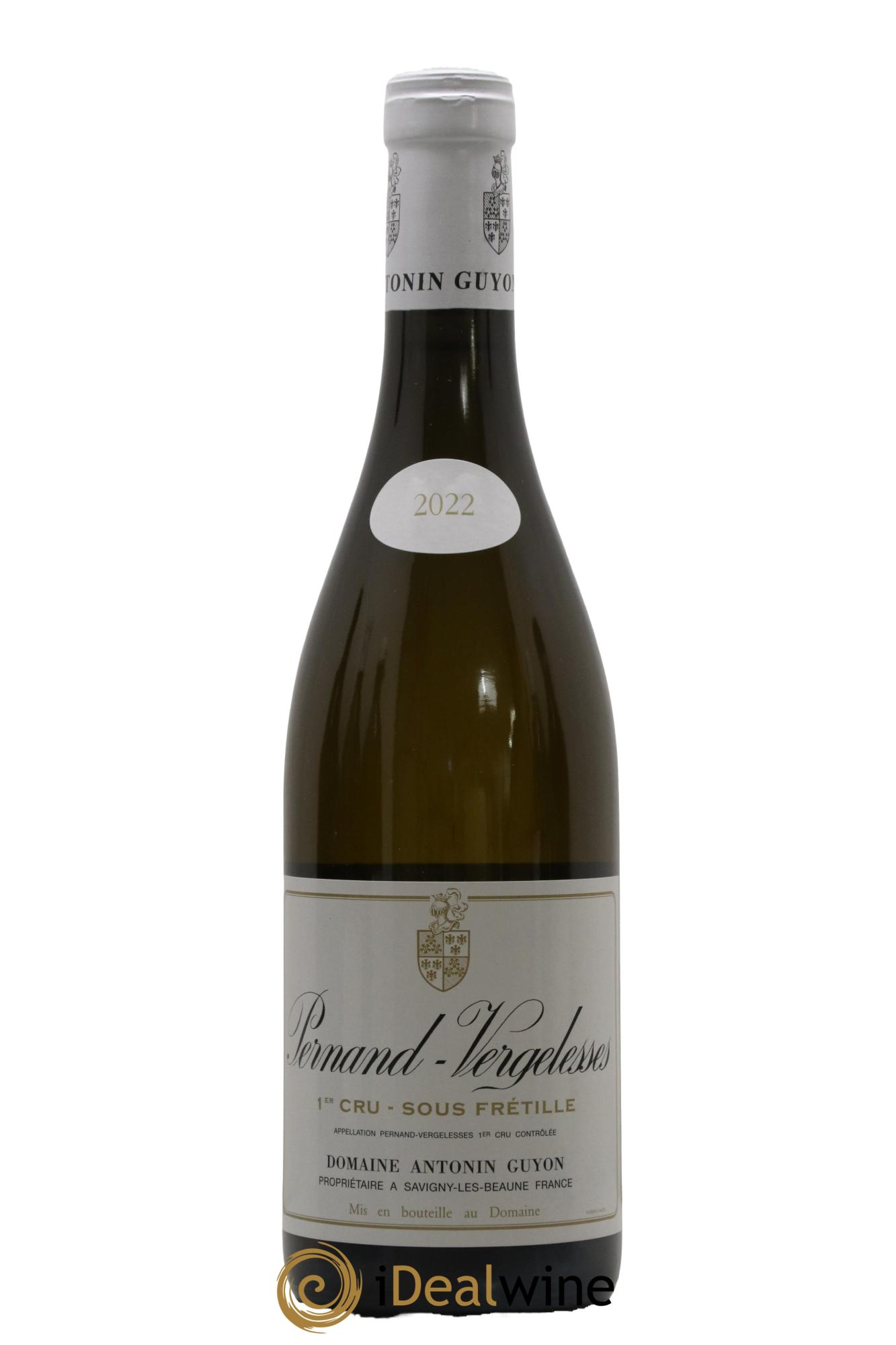 Pernand-Vergelesses 1er Cru Sous Frétille Antonin Guyon  2022 - Posten von 1 Flasche - 0