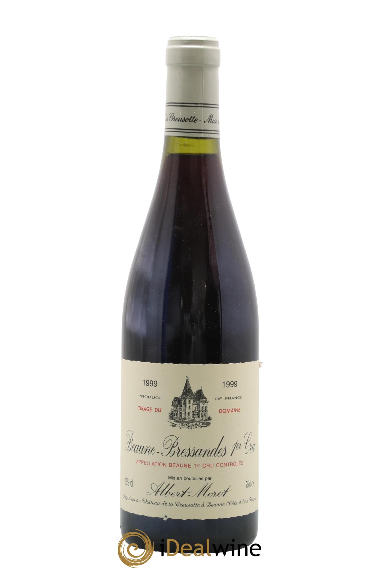 Beaune 1er Cru Bressandes Albert Morot 1999 - Lot de 1 bouteille - 0