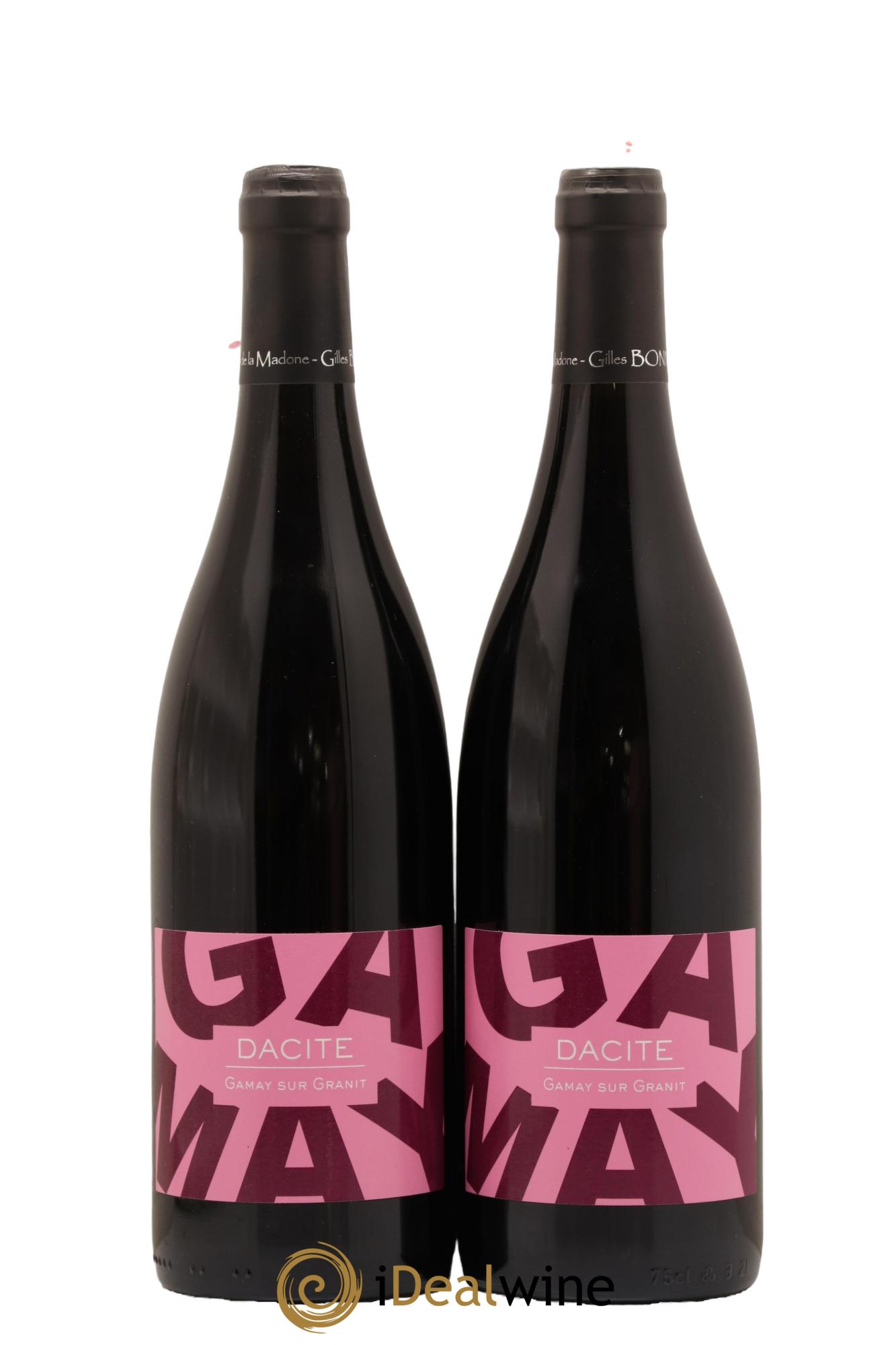 Vin de France Cotes du Forez Les Vins de la Madone Dacite Domaine Gilles Bonnefoy 2021 - Lot de 2 bouteilles - 0
