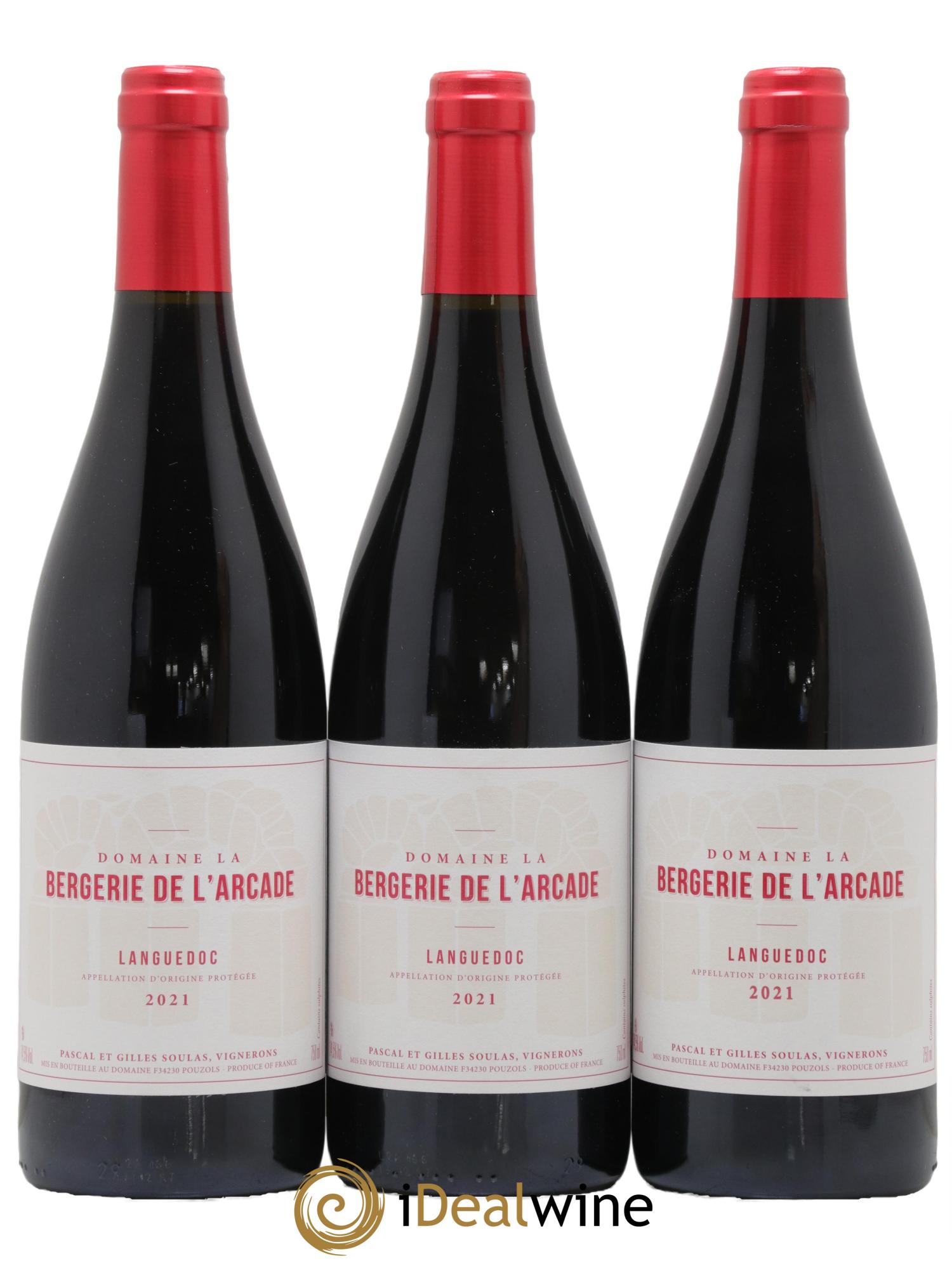 Languedoc La Bergerie de l'Arcade (Domaine) 2021 - Lot de 3 bouteilles - 0