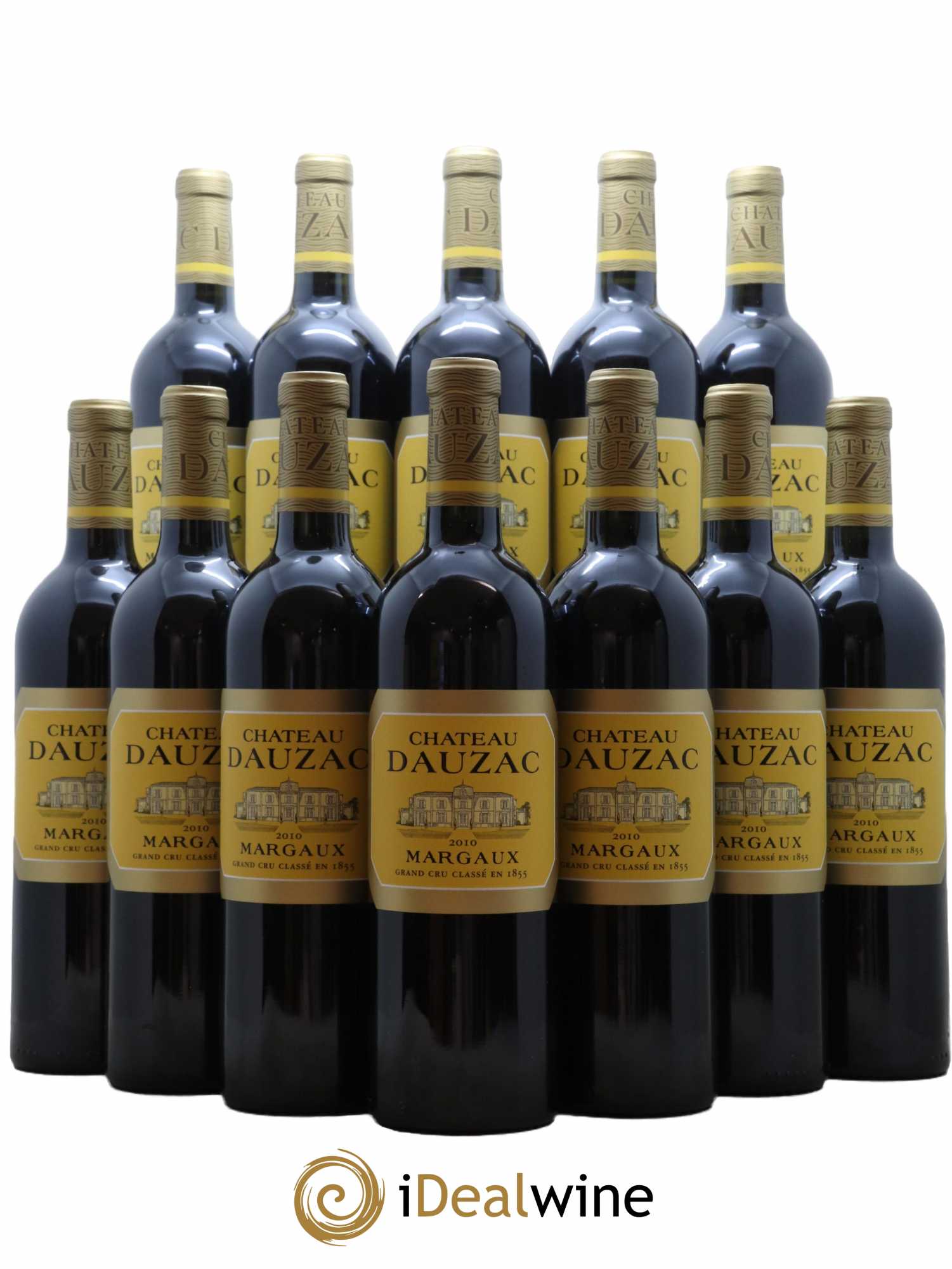Château Dauzac 5ème Grand Cru Classé 2010 - Lot de 12 bouteilles - 0