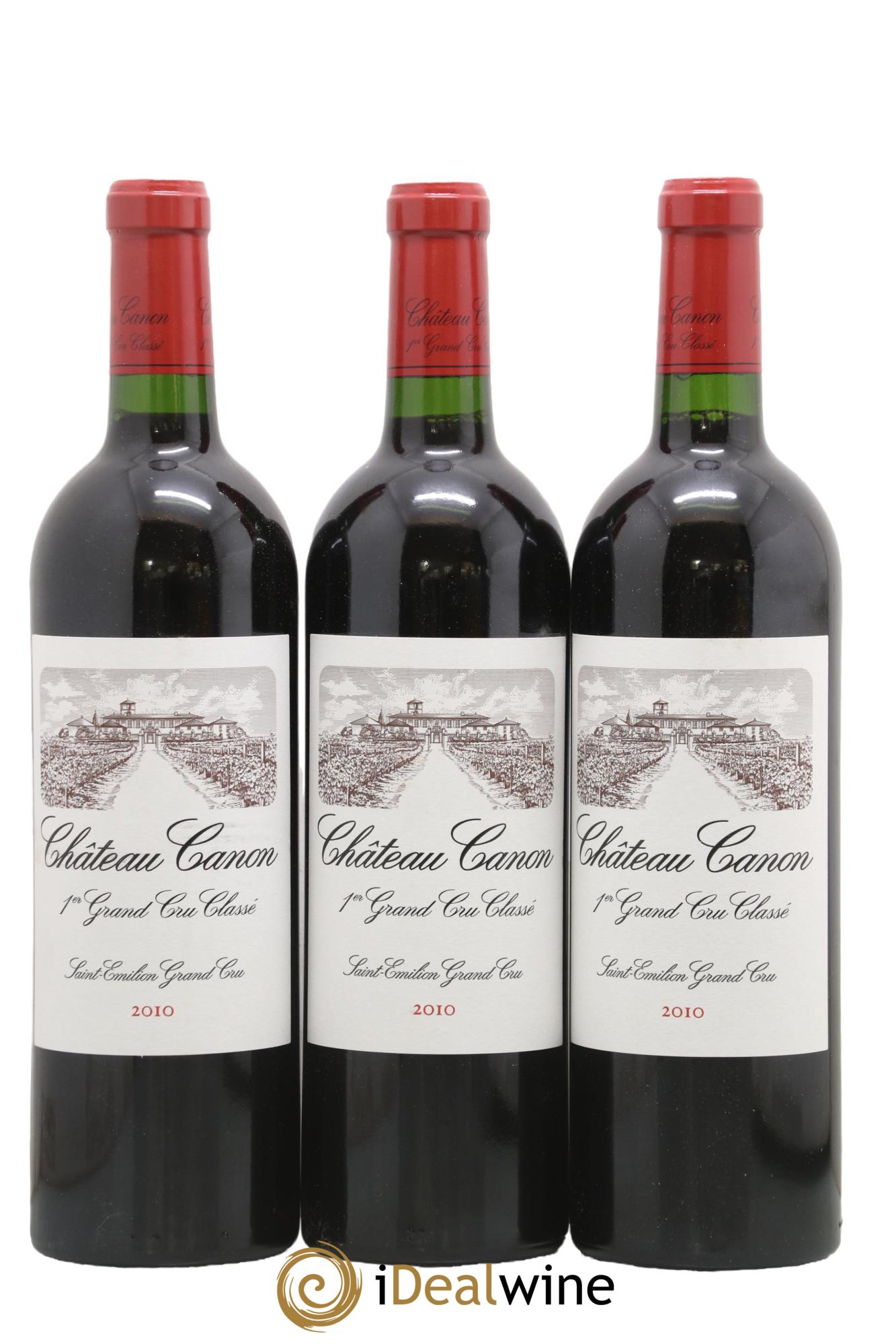 Château Canon 1er Grand Cru Classé B 2010 - Lotto di 6 bottiglie - 2