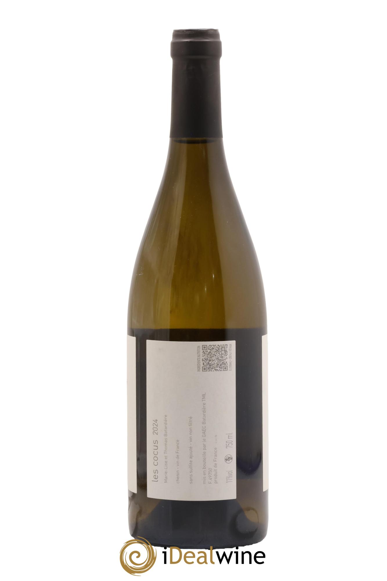 Vin de France Les Cocus Thomas Batardière 2024 - Posten von 1 Flasche - 1