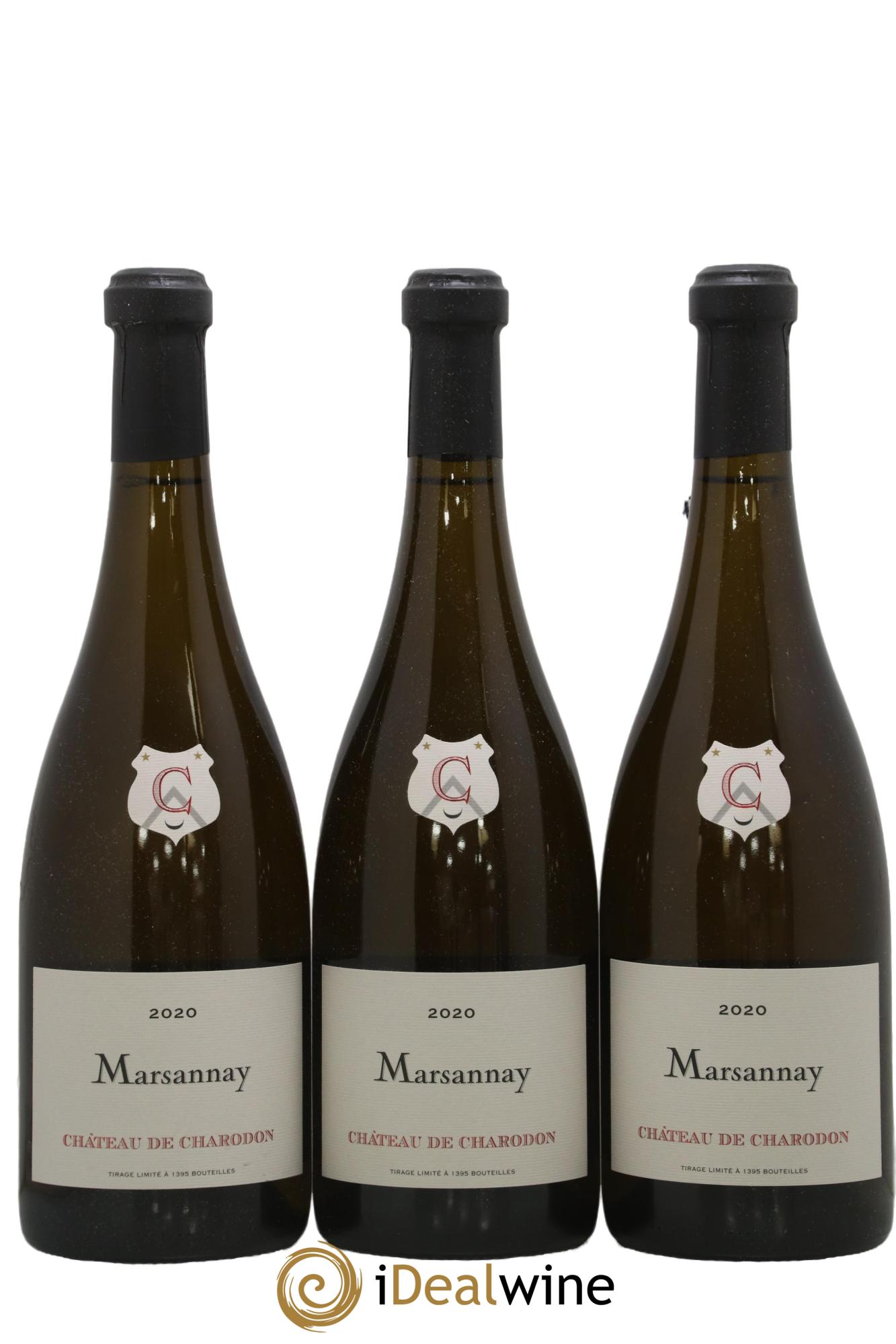 Marsannay Château Charodon 2020 - Lot de 3 bouteilles - 0
