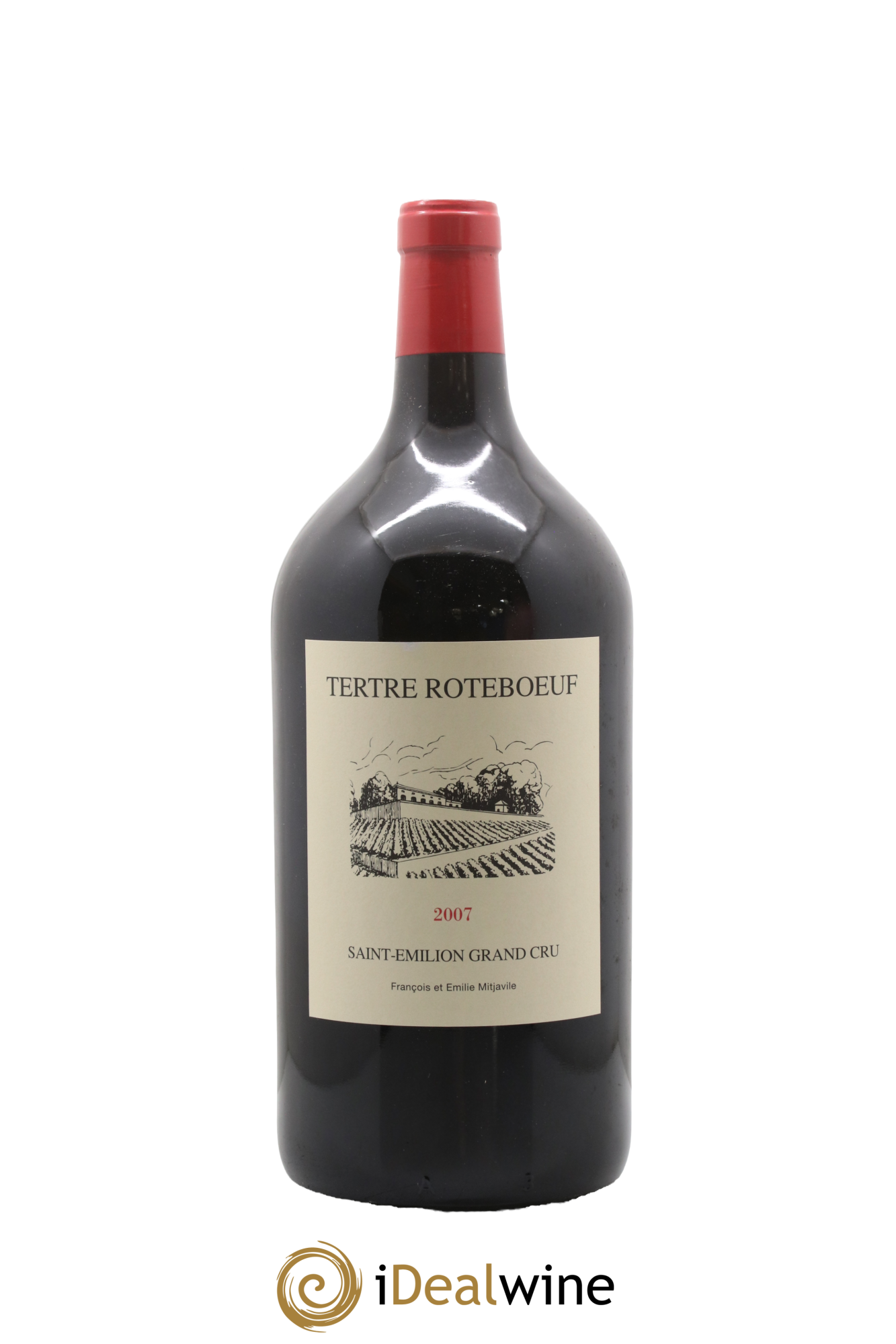 Château Tertre Roteboeuf 2007 - Lot of 1 double magnum - 1