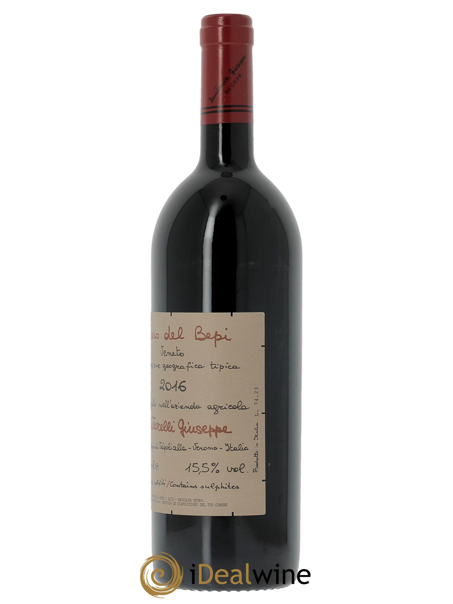 IGT Veneto Rosso del Bepi Giuseppe Quintarelli  2016 - Posten von 1 Flasche - 1