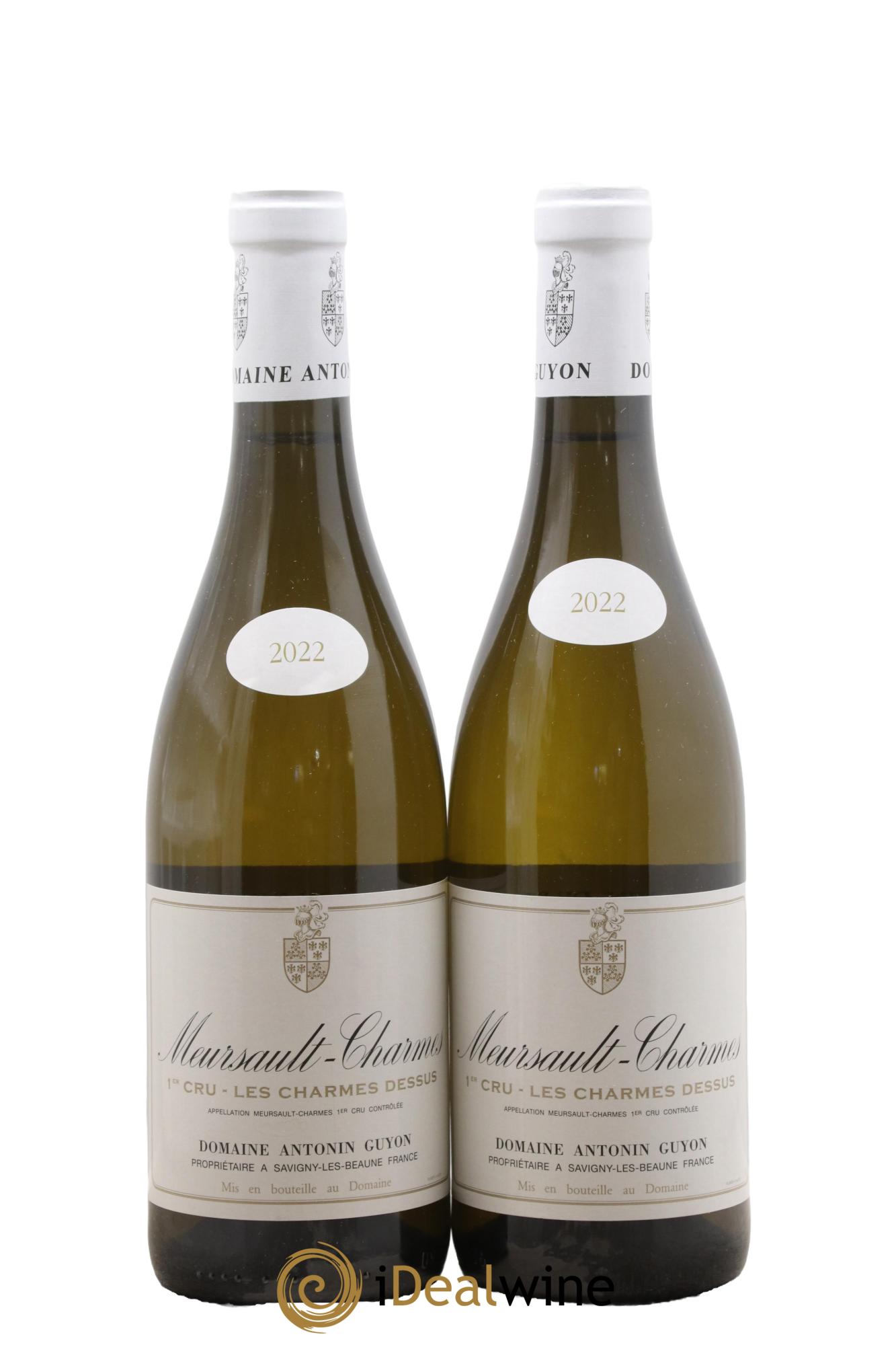 Meursault 1er Cru Charmes Dessus Antonin Guyon 2022 - Posten von 2 Flaschen - 0