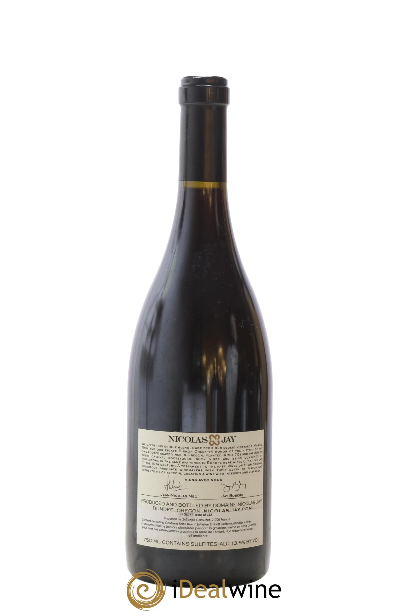 USA Oregon Own Rooted Méo-Camuzet 2017 - Lot de 1 bouteille - 1