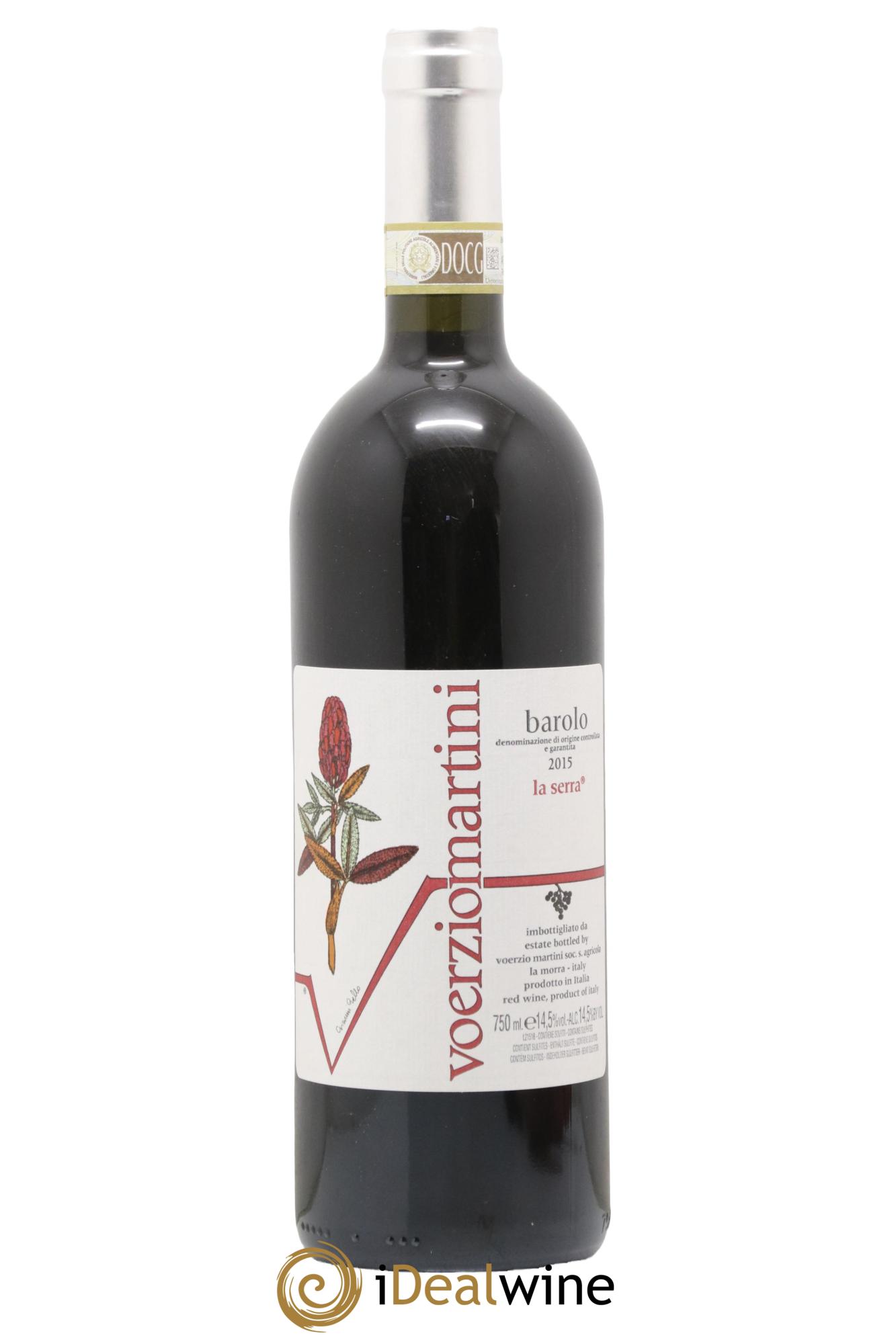 Barolo DOCG La Serra Voerzio Martini 2015 - Lotto di 1 bottiglia - 0
