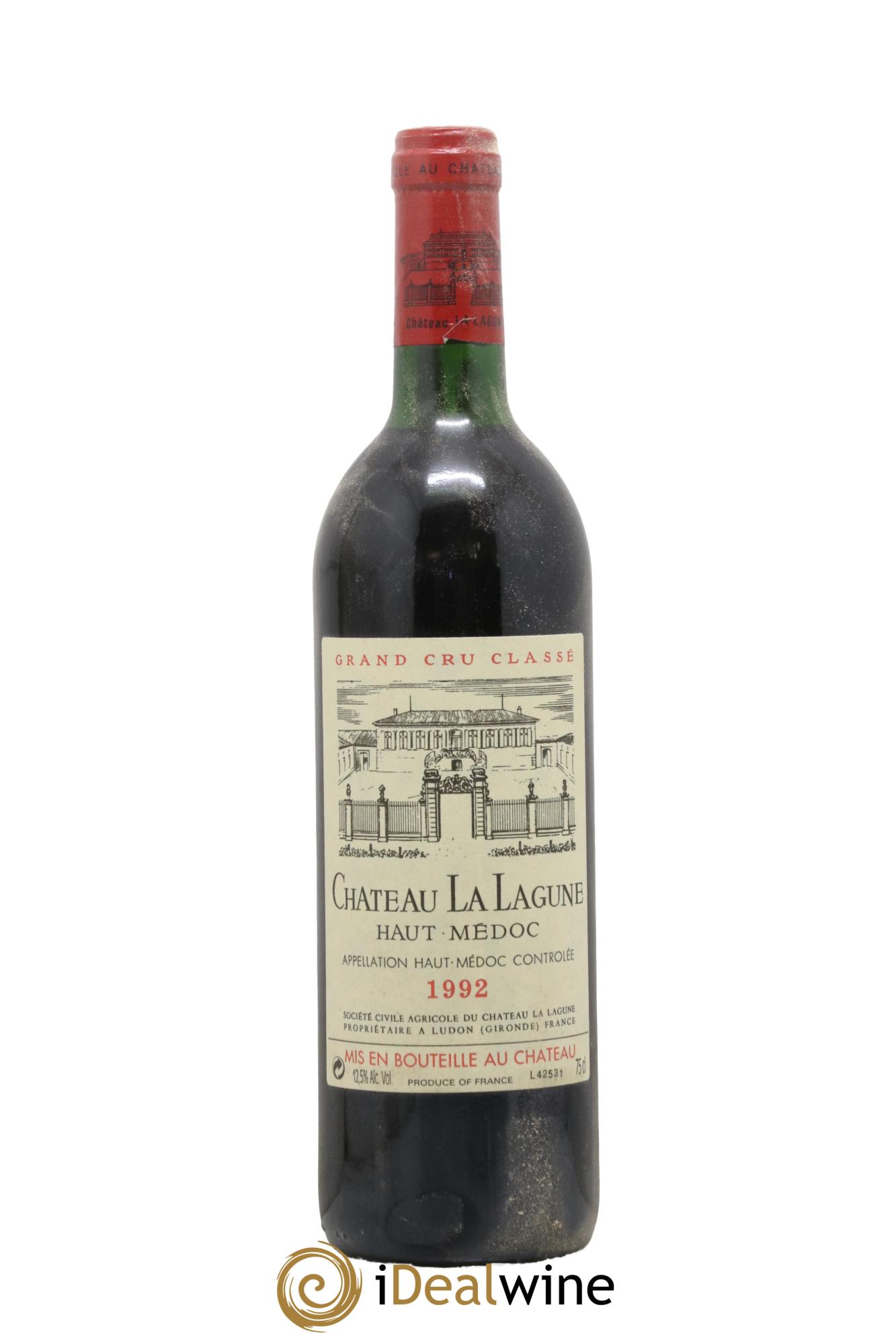 Château la Lagune 3ème Grand Cru Classé 1992 - Lot de 1 bouteille - 0