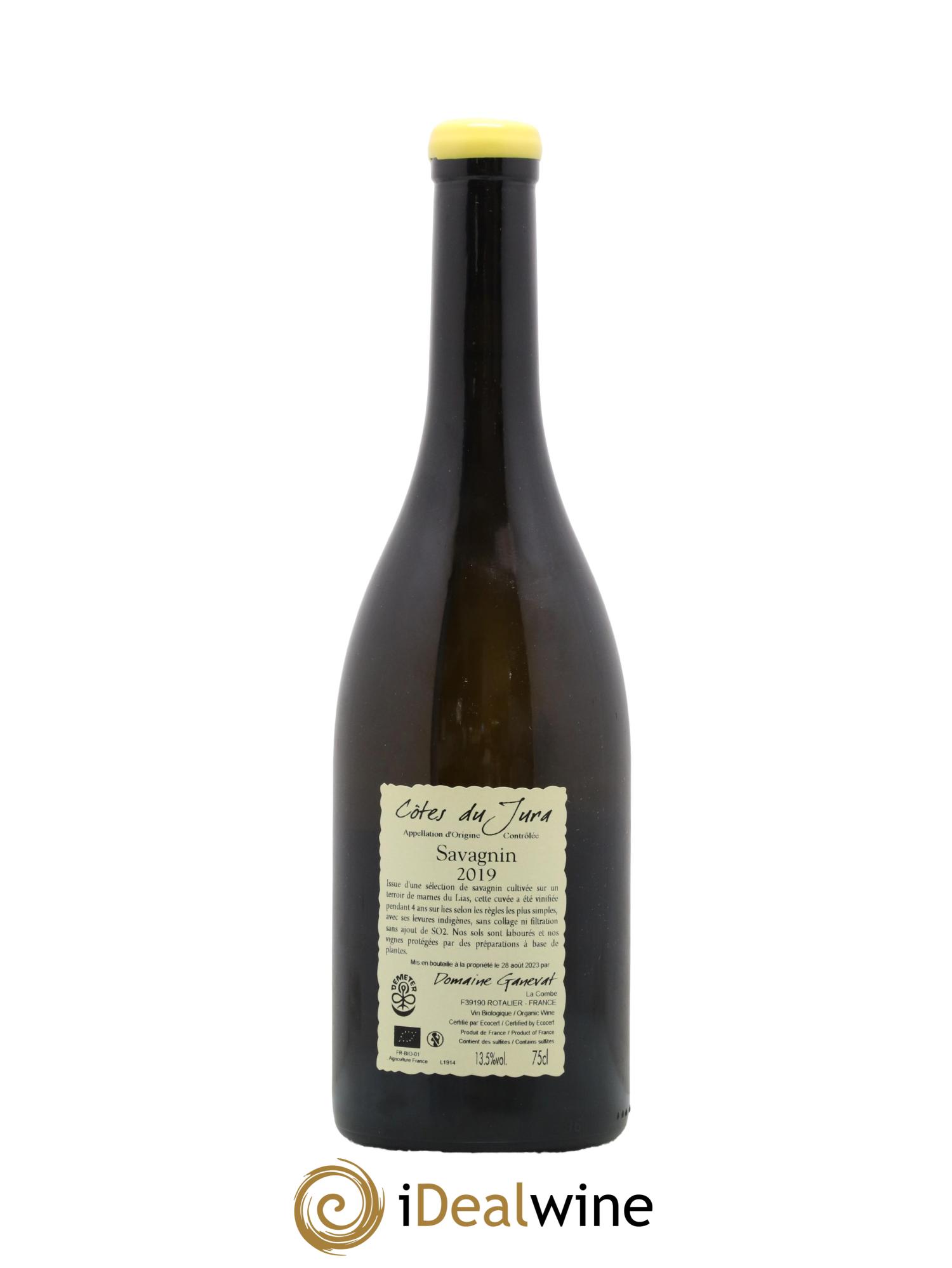 Côtes du Jura Sous la Roche Jean-François Ganevat (Domaine) 2019 - Lot de 1 bouteille - 1