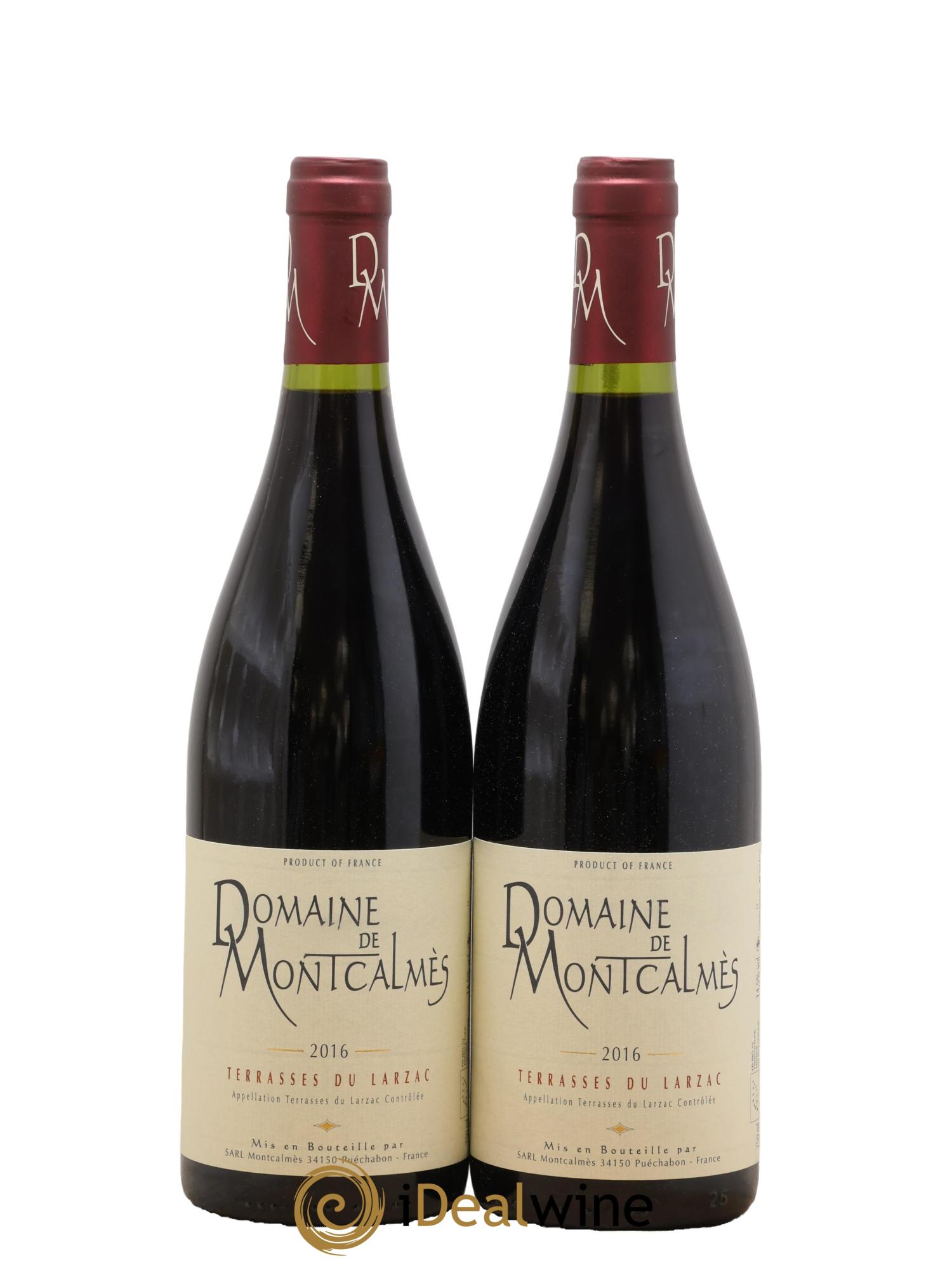 Coteaux du Languedoc Domaine de Montcalmès Frédéric Pourtalié 2016 - Lot de 2 bouteilles - 0