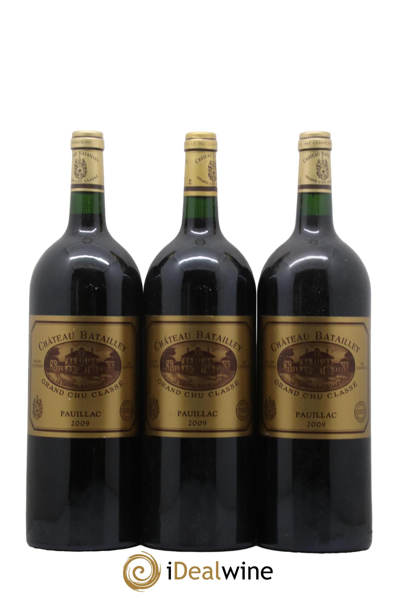 Château Batailley 5ème Grand Cru Classé 2009 - Posten von 3 Magnum - 0