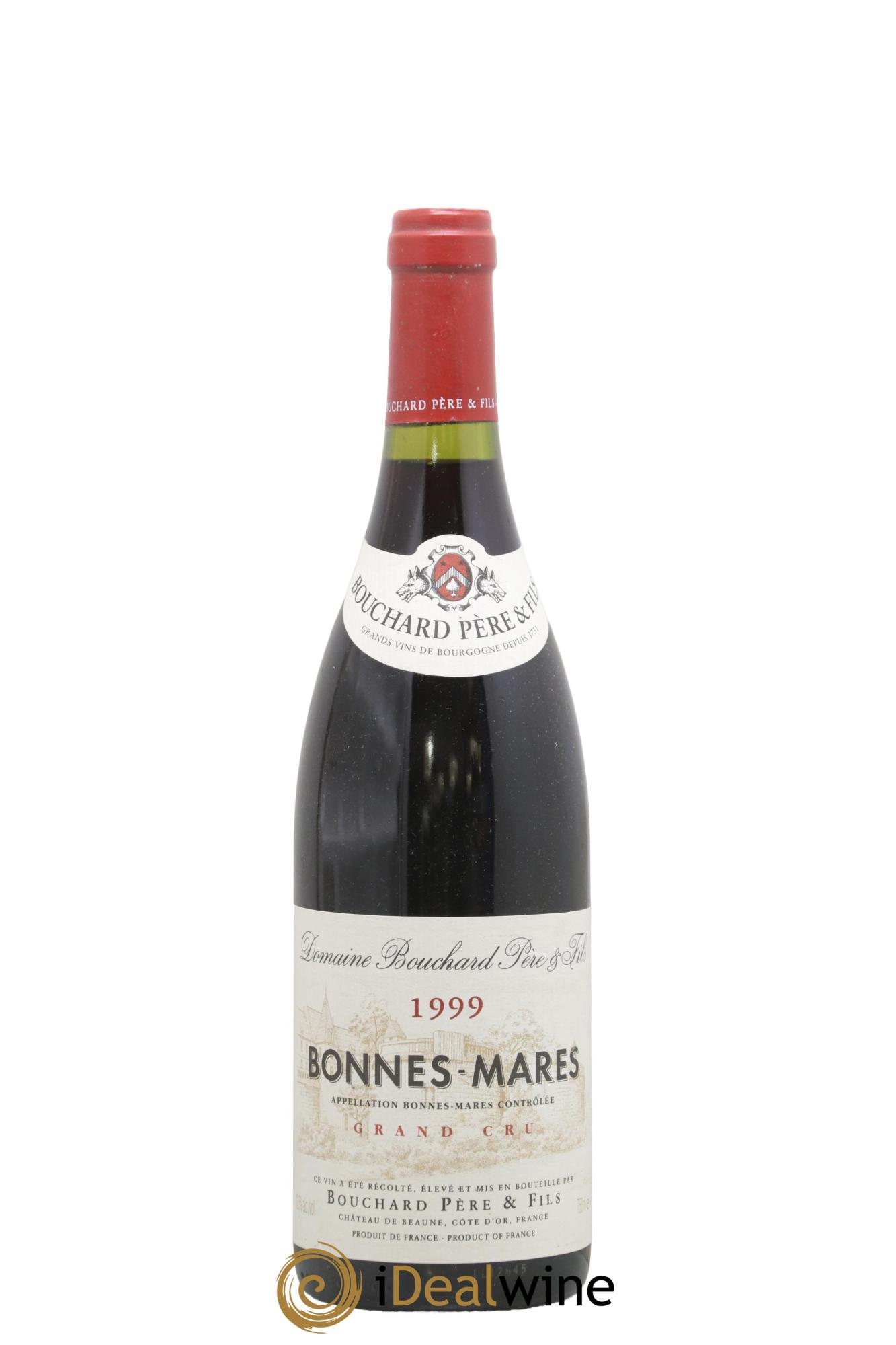 Bonnes-Mares Grand Cru Bouchard Père & Fils 1999 - Lot de 1 bouteille - 0