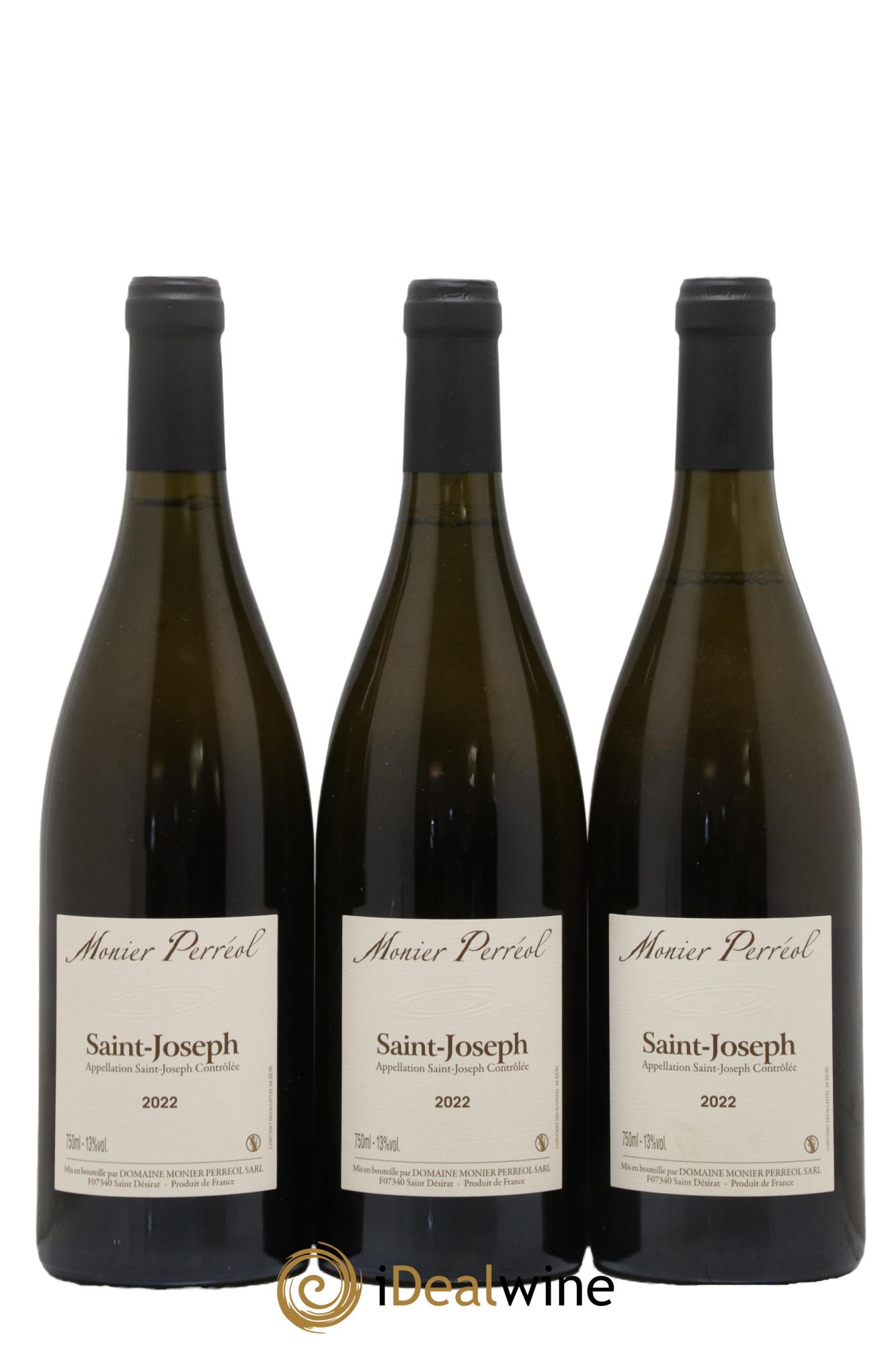 Saint-Joseph Monier Perréol 2022 - Lot de 3 bouteilles - 0