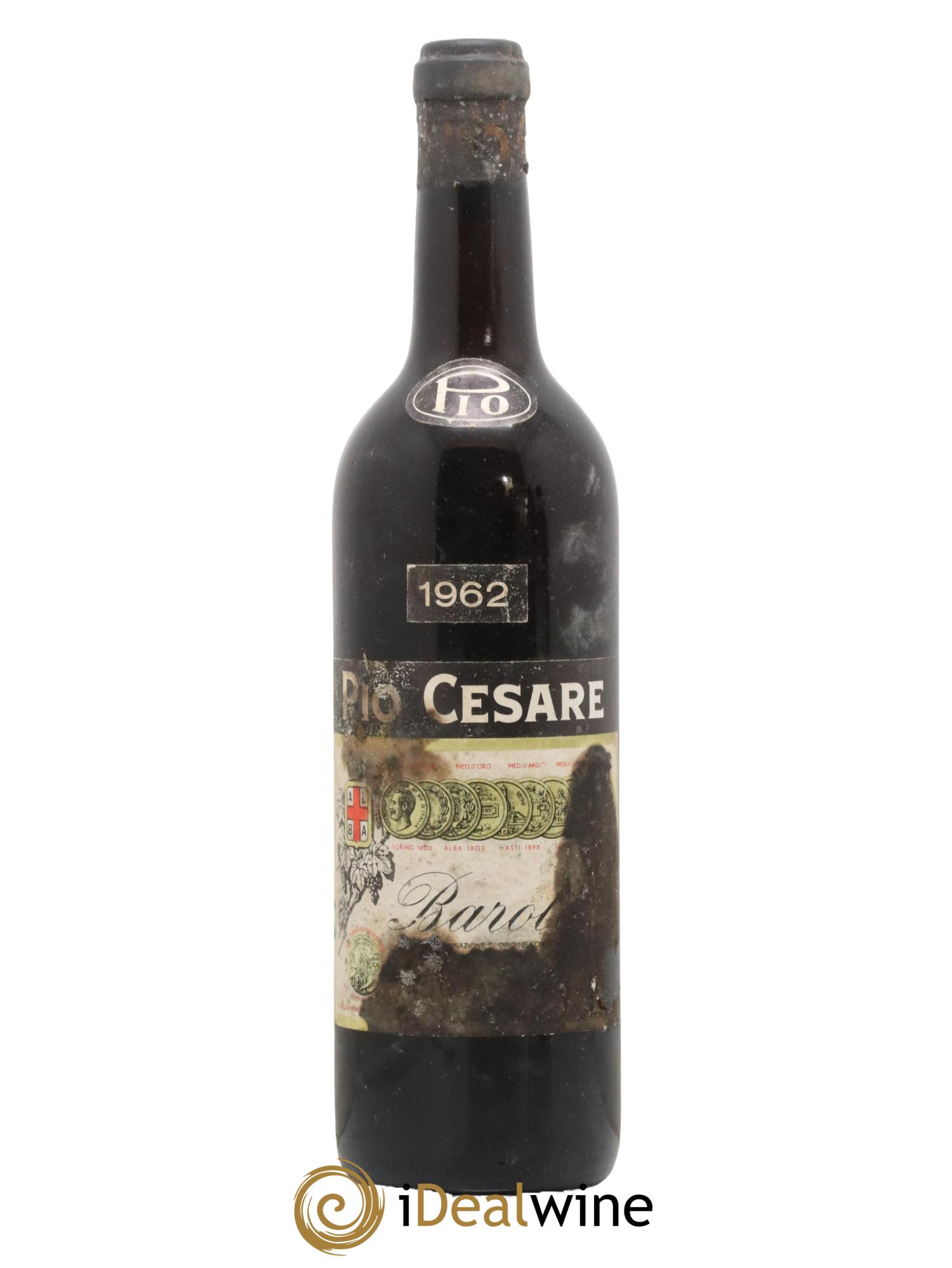Barolo DOCG Pio Cesare 1962 - Lotto di 1 bottiglia - 0