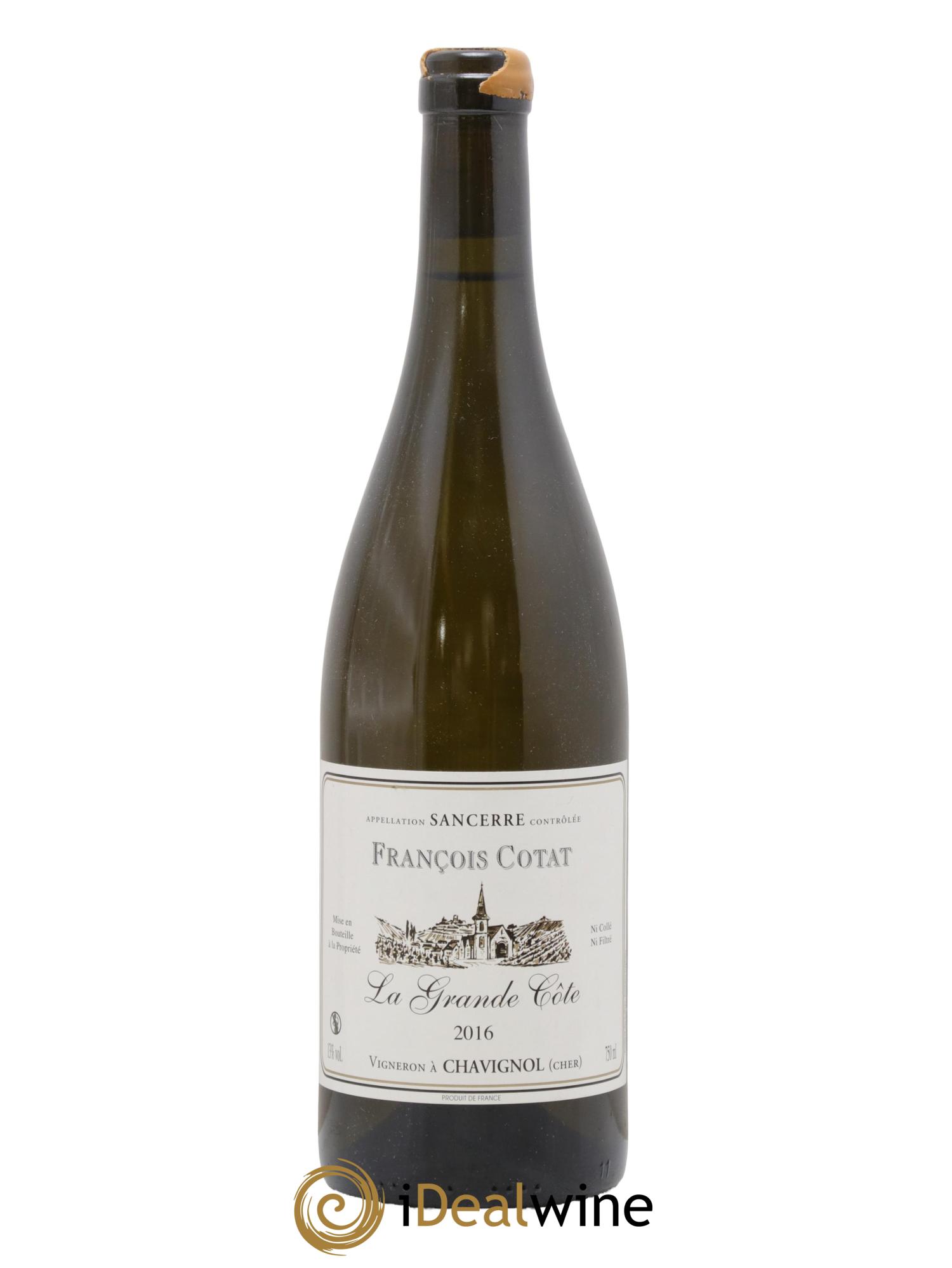 Sancerre La Grande Côte François Cotat 2016 - Lot de 1 bouteille - 0