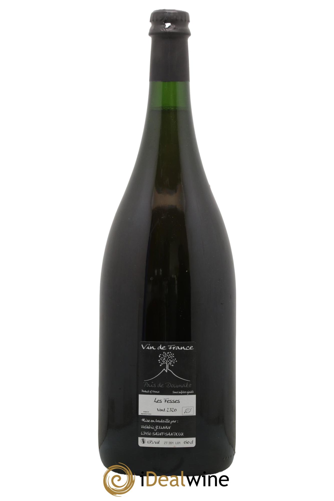 Vin de France Les Fesses Vignoble de l'Arbre Blanc 2020 - Lot de 1 magnum - 1