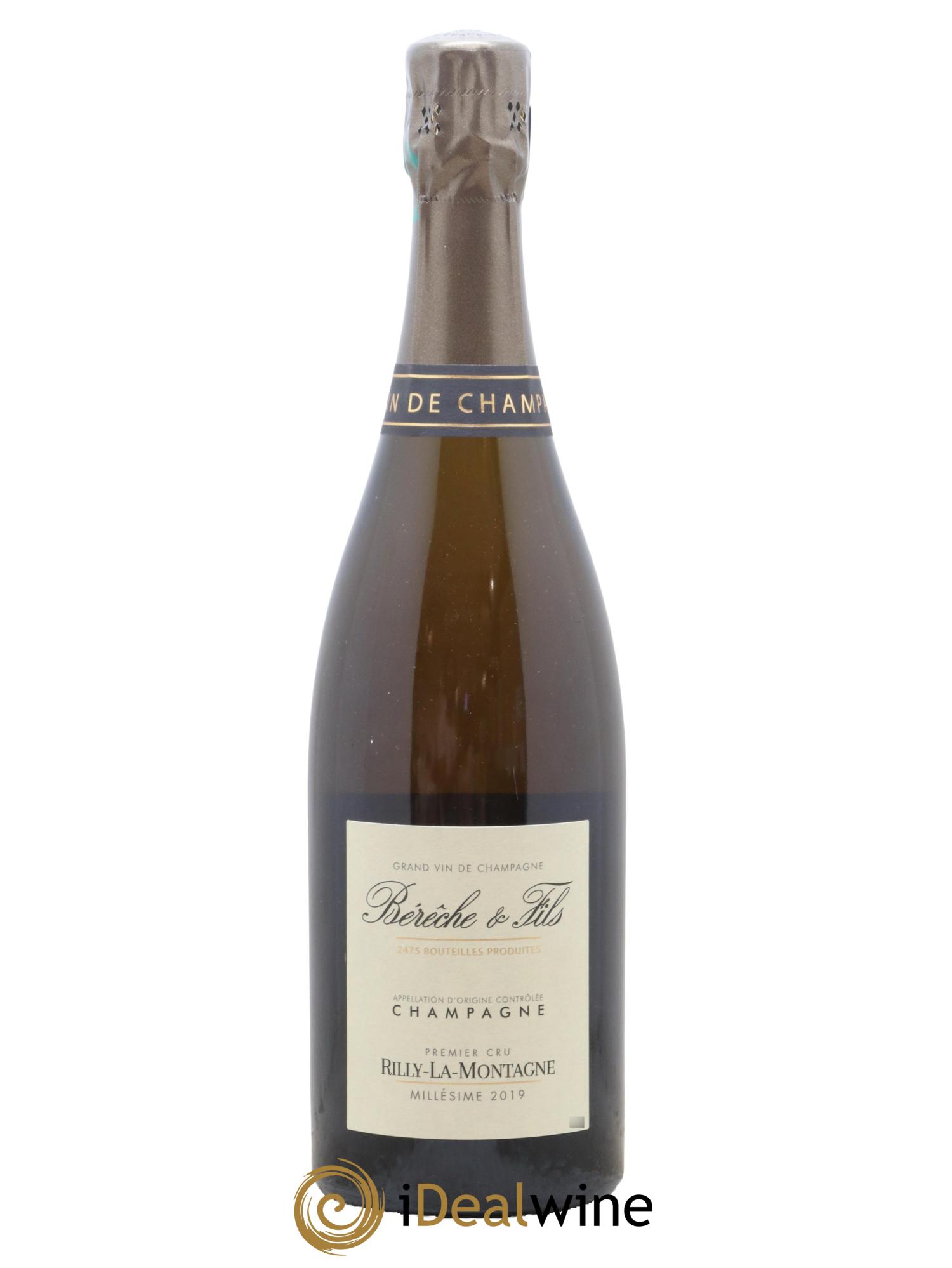 Rilly-La-Montagne 1er Cru Extra-Brut Bérêche et Fils 2019 - Lot de 1 bouteille - 0