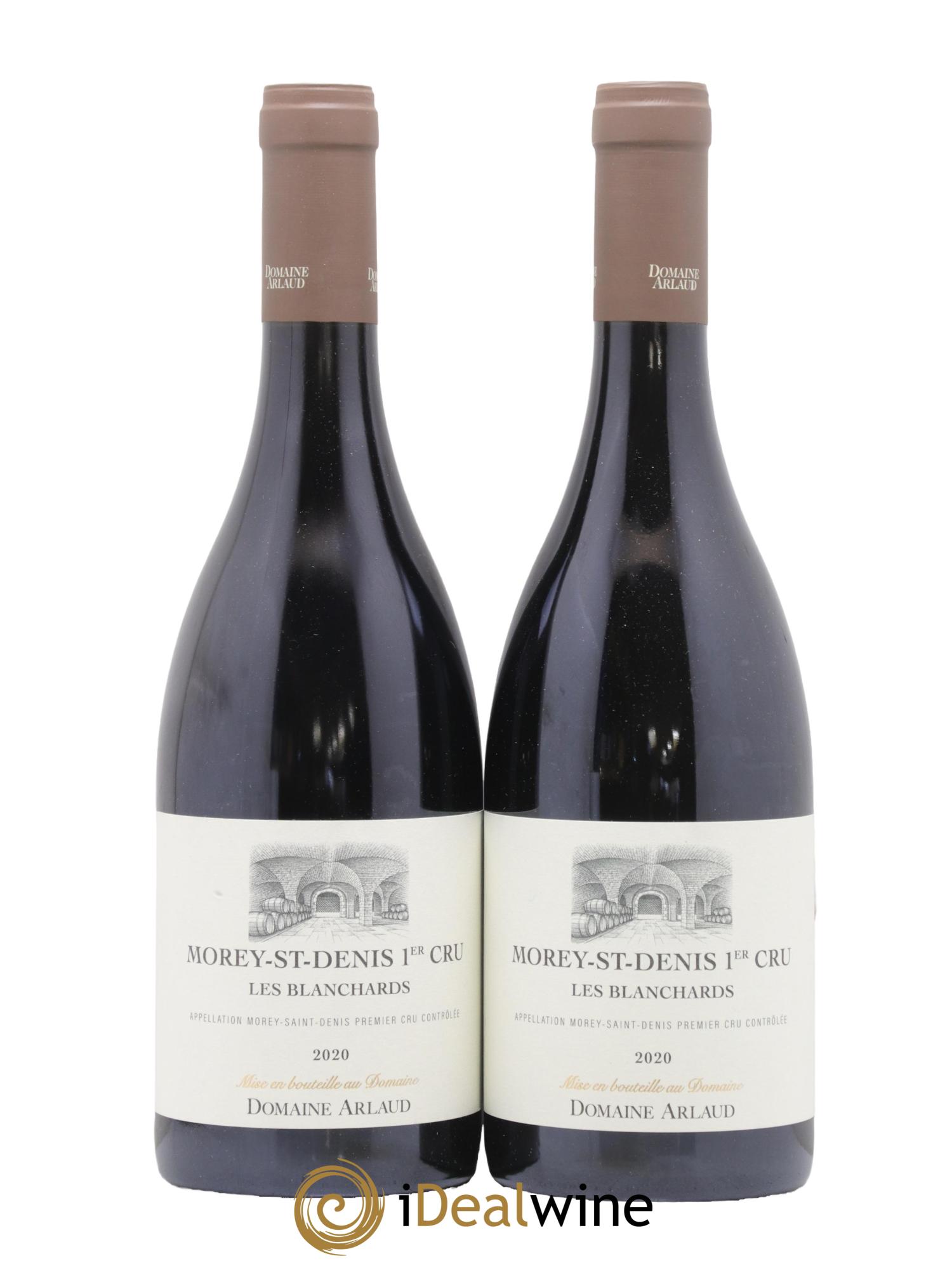 Morey Saint-Denis 1er Cru Les Blanchards Arlaud 2020 - Lotto di 2 bottiglie - 0