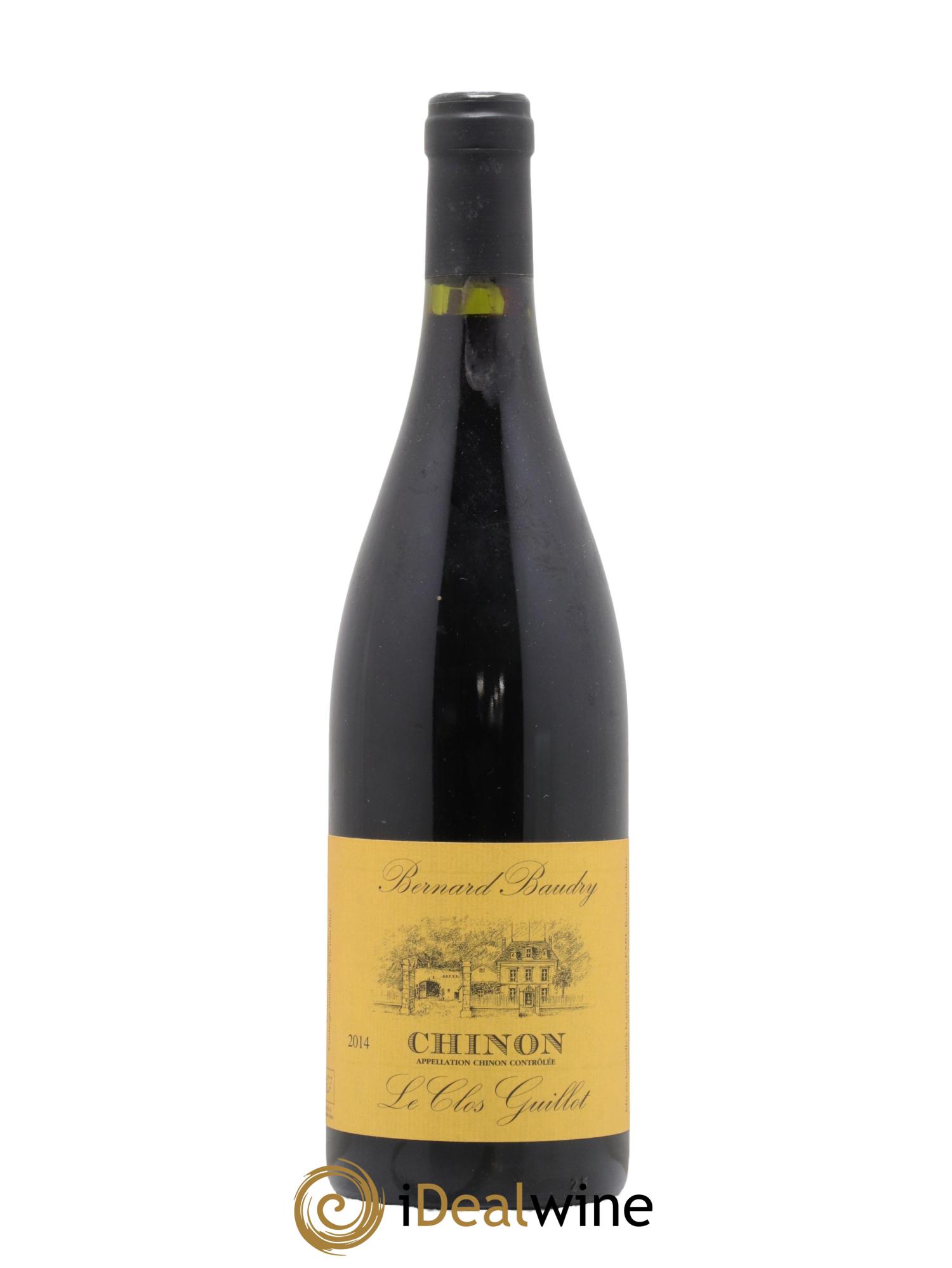 Chinon Le Clos Guillot Bernard Baudry 2014 - Lot de 1 bouteille - 0
