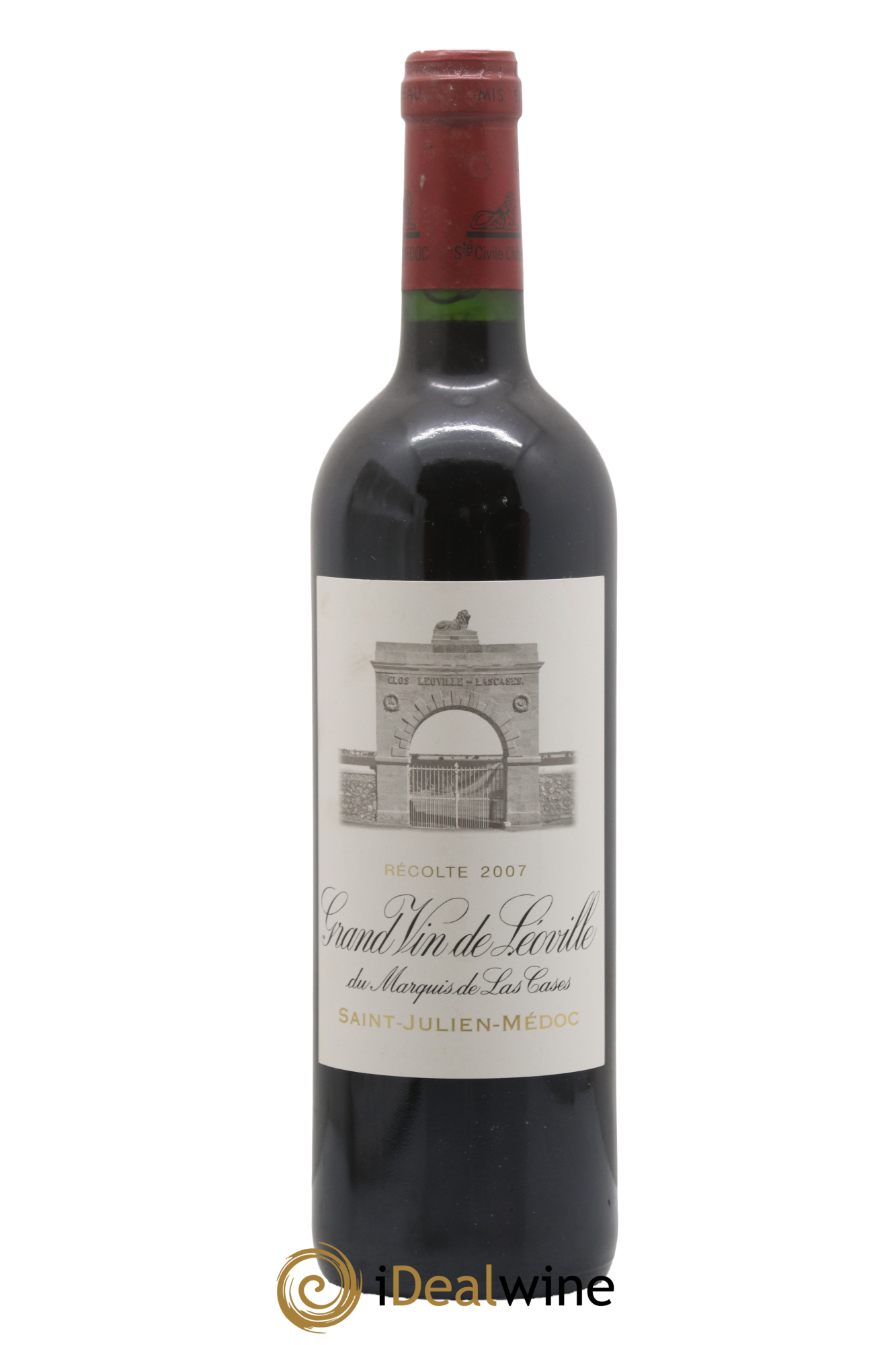 Château Léoville Las Cases 2ème Grand Cru Classé 2007 - Posten von 1 Flasche - 0