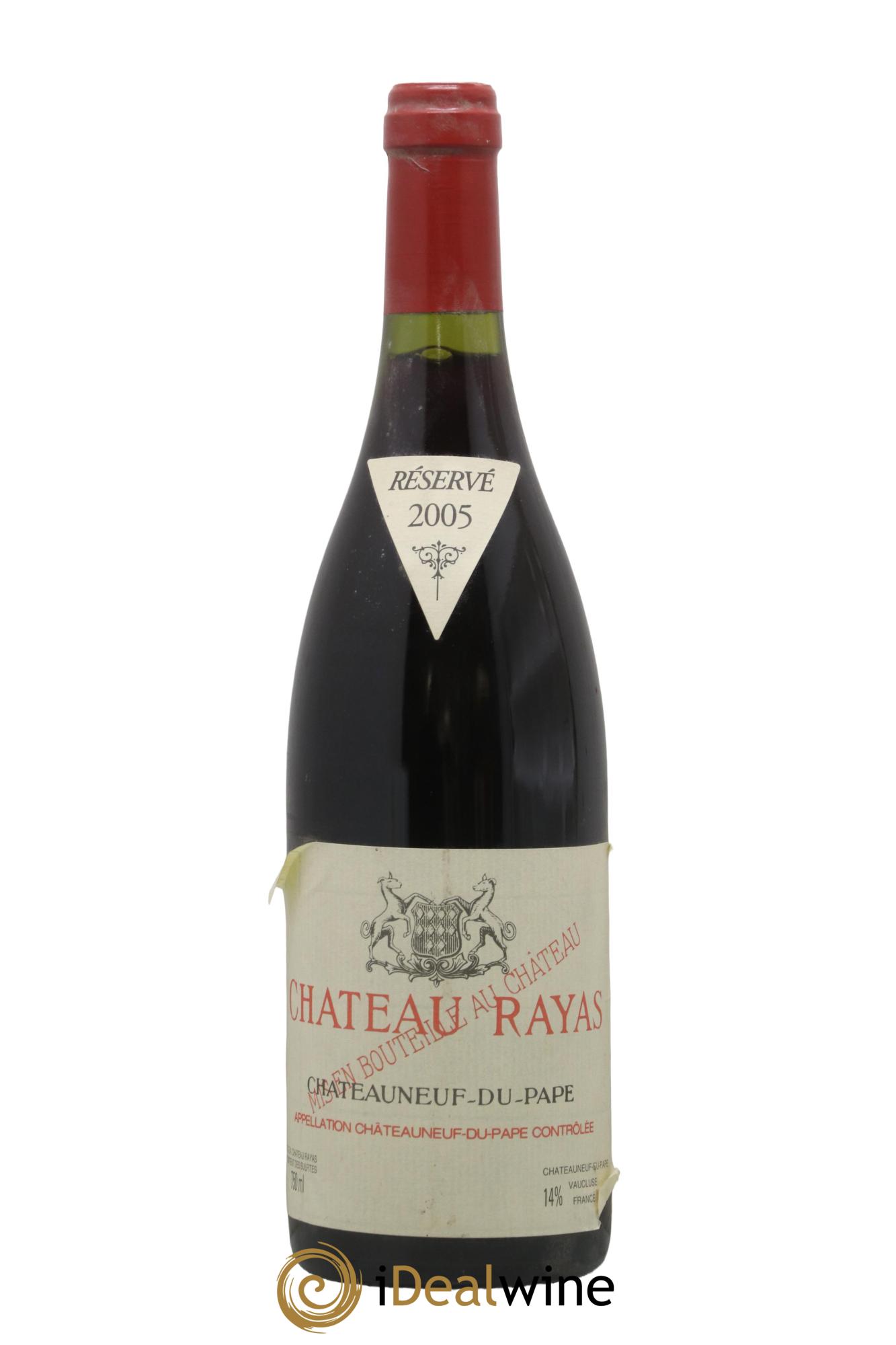 Châteauneuf-du-Pape Château Rayas Emmanuel Reynaud 2005 - Lot de 1 bouteille - 0