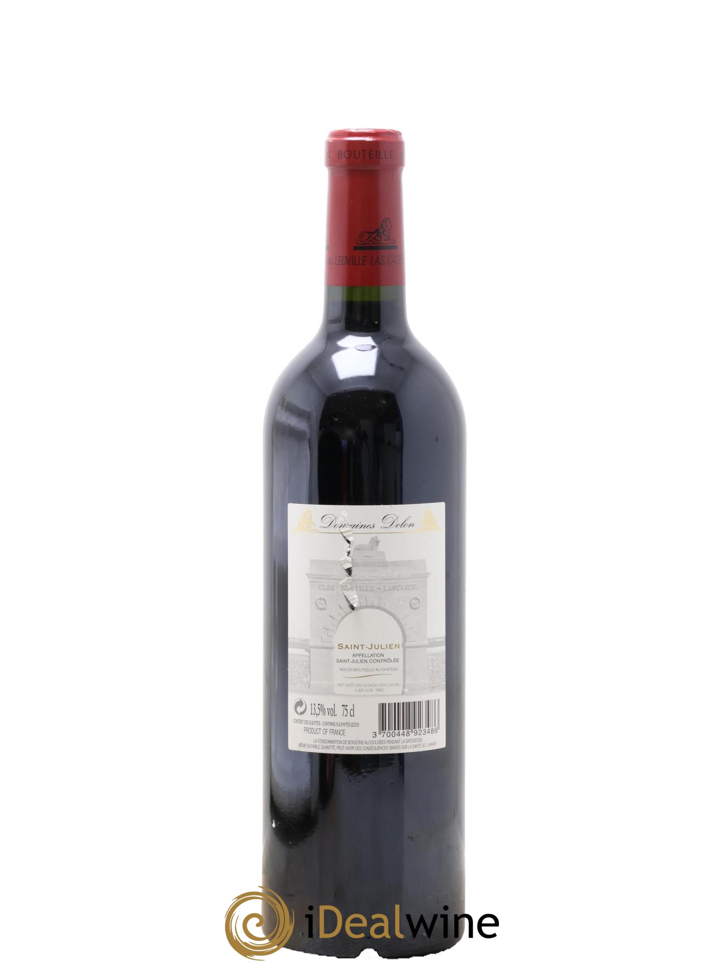 Château Léoville Las Cases 2ème Grand Cru Classé 2009 - Lot de 1 bouteille - 1