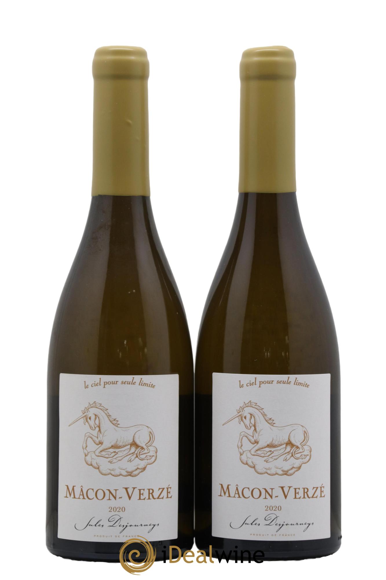Mâcon-Verzé Jules Desjourneys 2020 - Lot de 2 bouteilles - 0