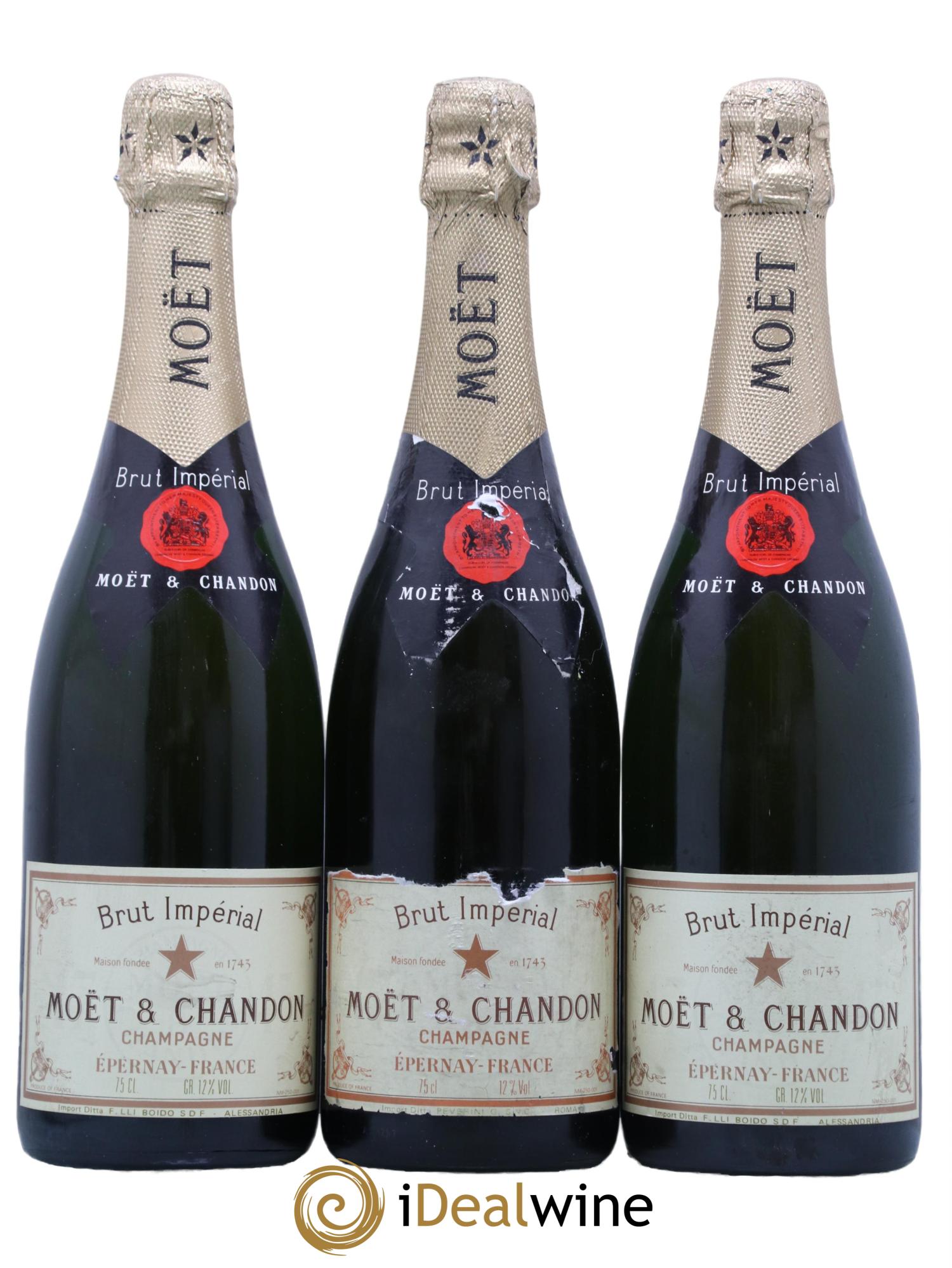Impérial Brut Moët et Chandon - Lot de 3 bouteilles - 0