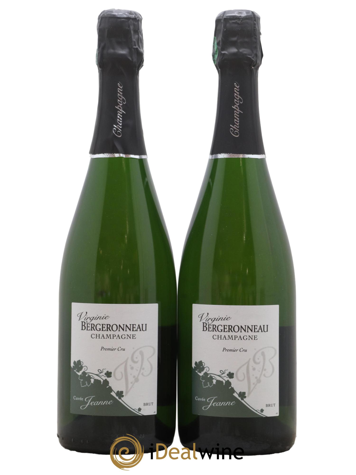 Cuvée Jeanne 1er Cru Brut Virginie Bergeronneau - Lot de 2 bouteilles - 0