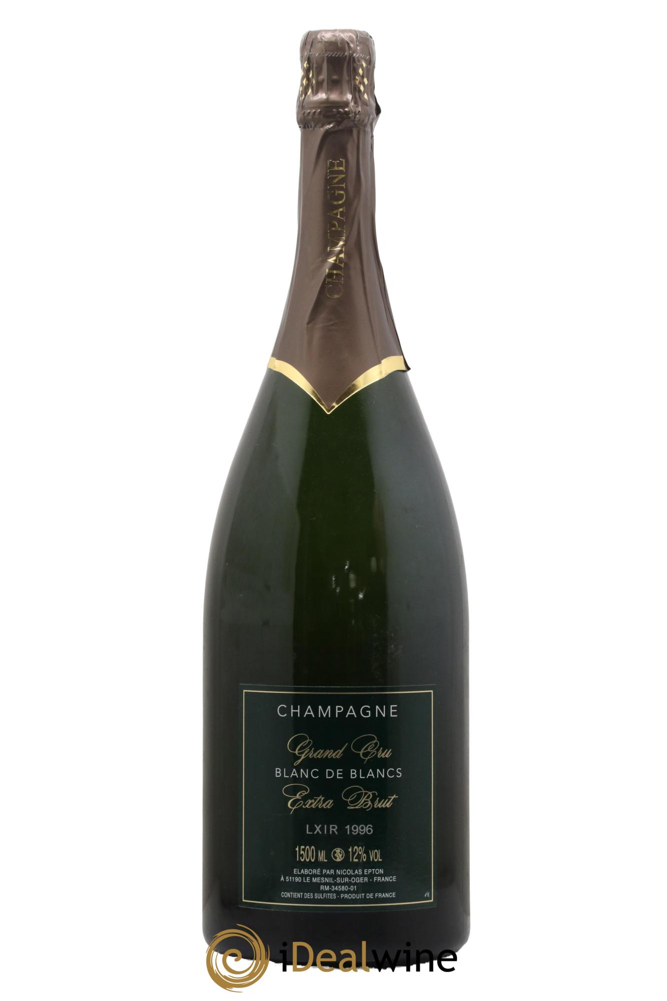 Champagne Grand Cru Lxir Nicolas Epton 1996 - Lot of 1 magnum - 0