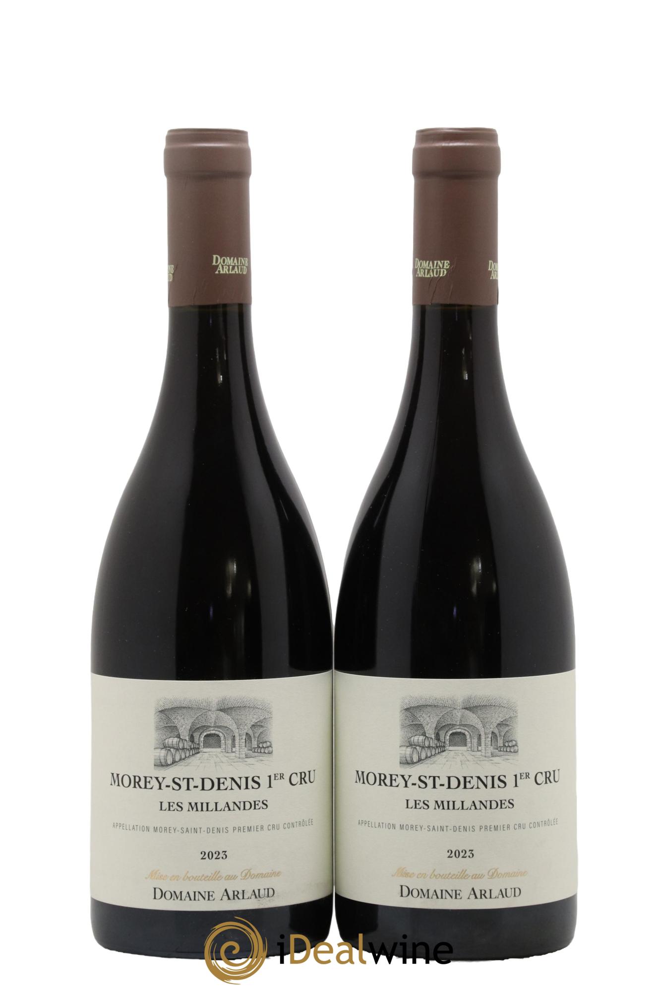 Morey-Saint-Denis 1er Cru Les Millandes Arlaud 2023 - Lot de 2 bouteilles - 0