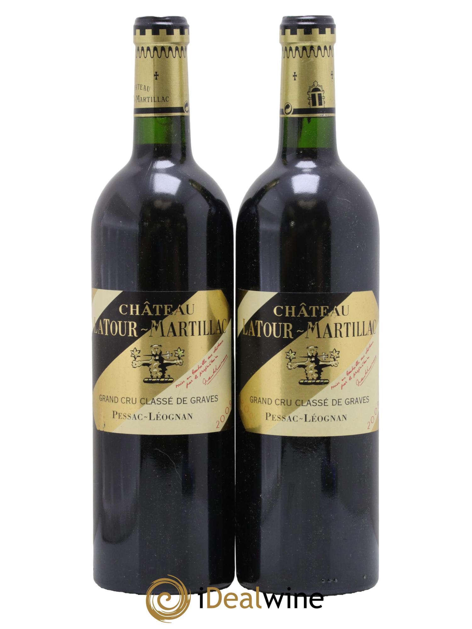 Château Latour-Martillac Cru Classé de Graves 2009 - Lot de 2 bouteilles - 0